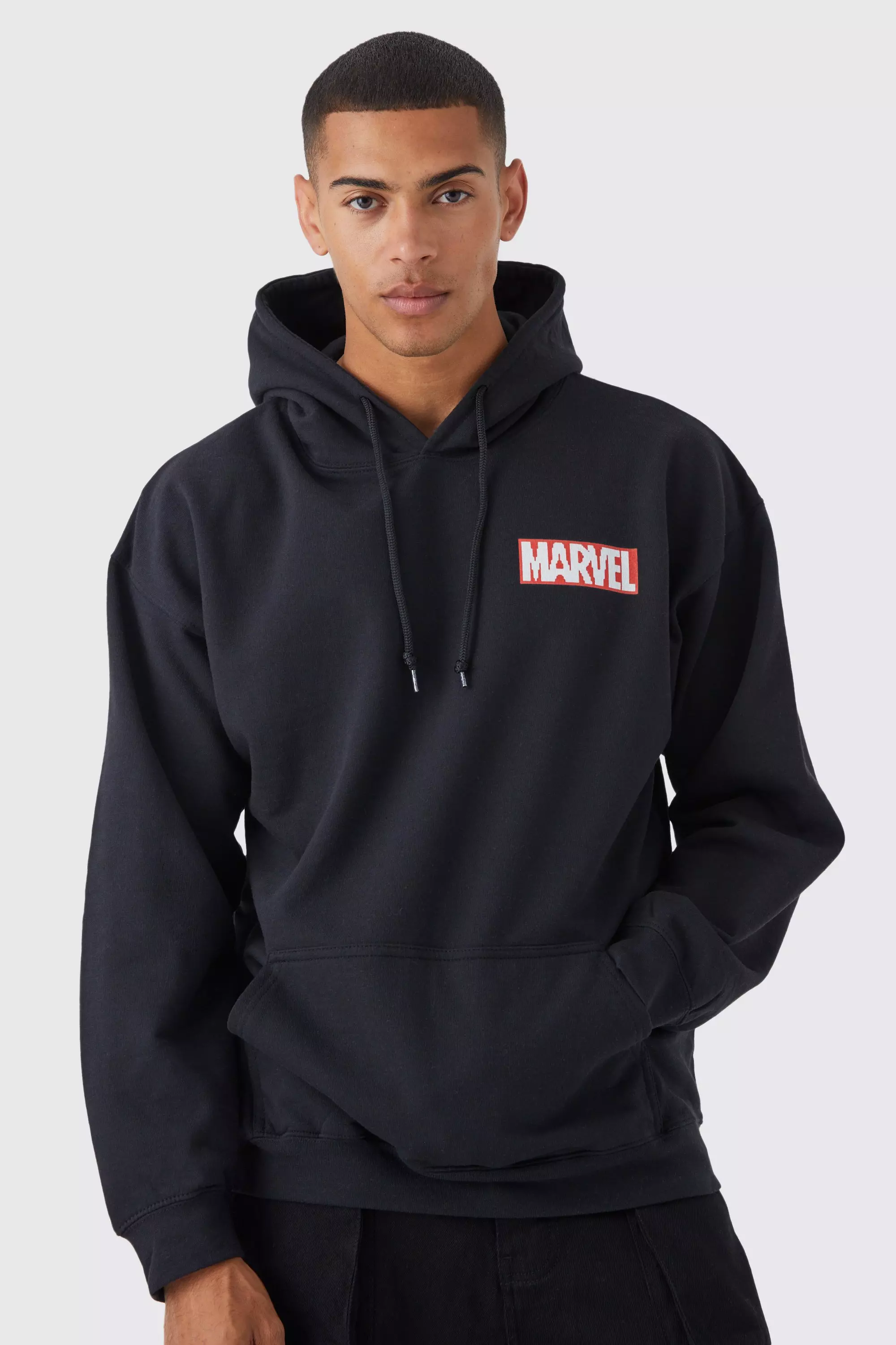 Black shop marvel hoodie