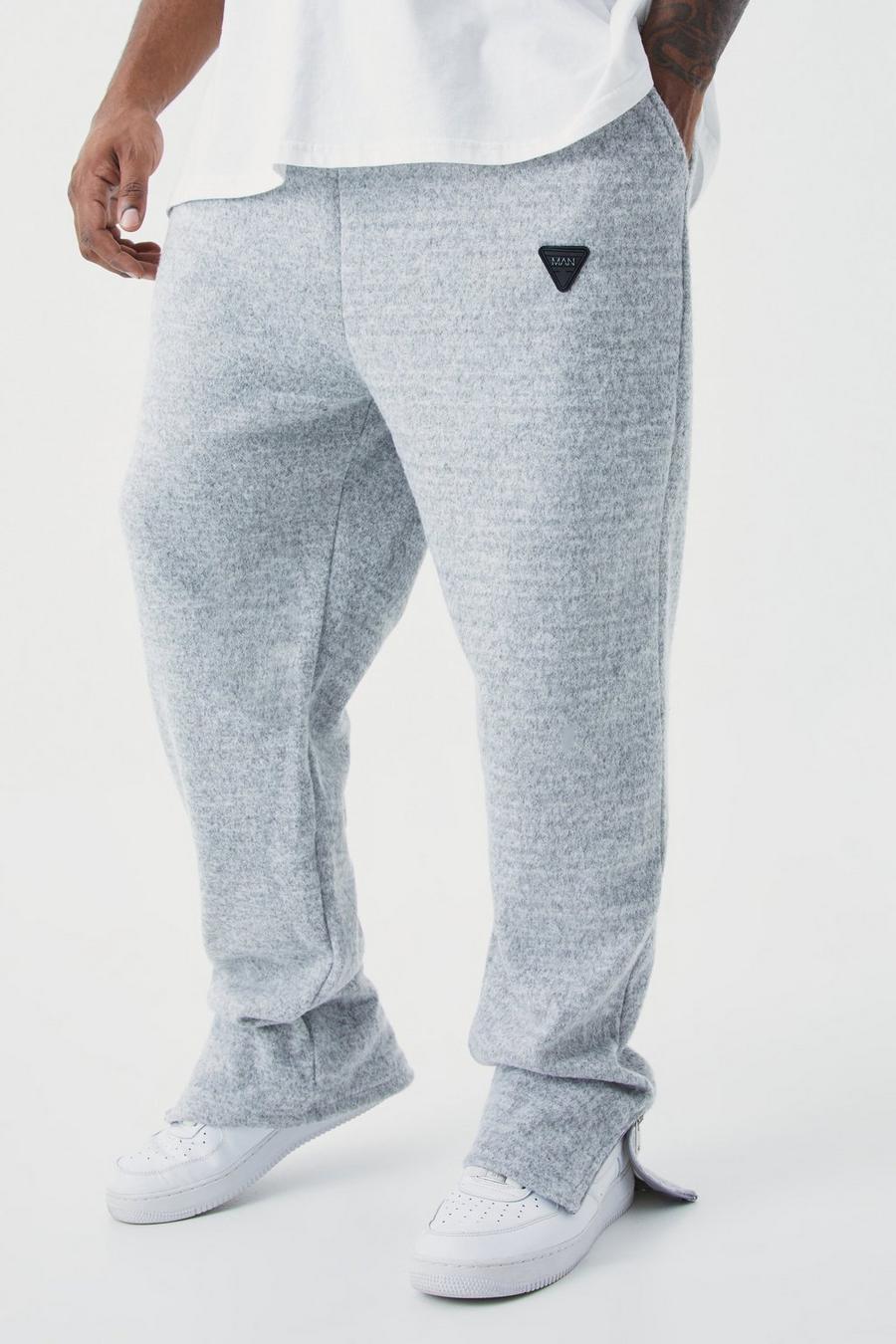 Relaxed Fit Sweatpants - Grey marl - Men
