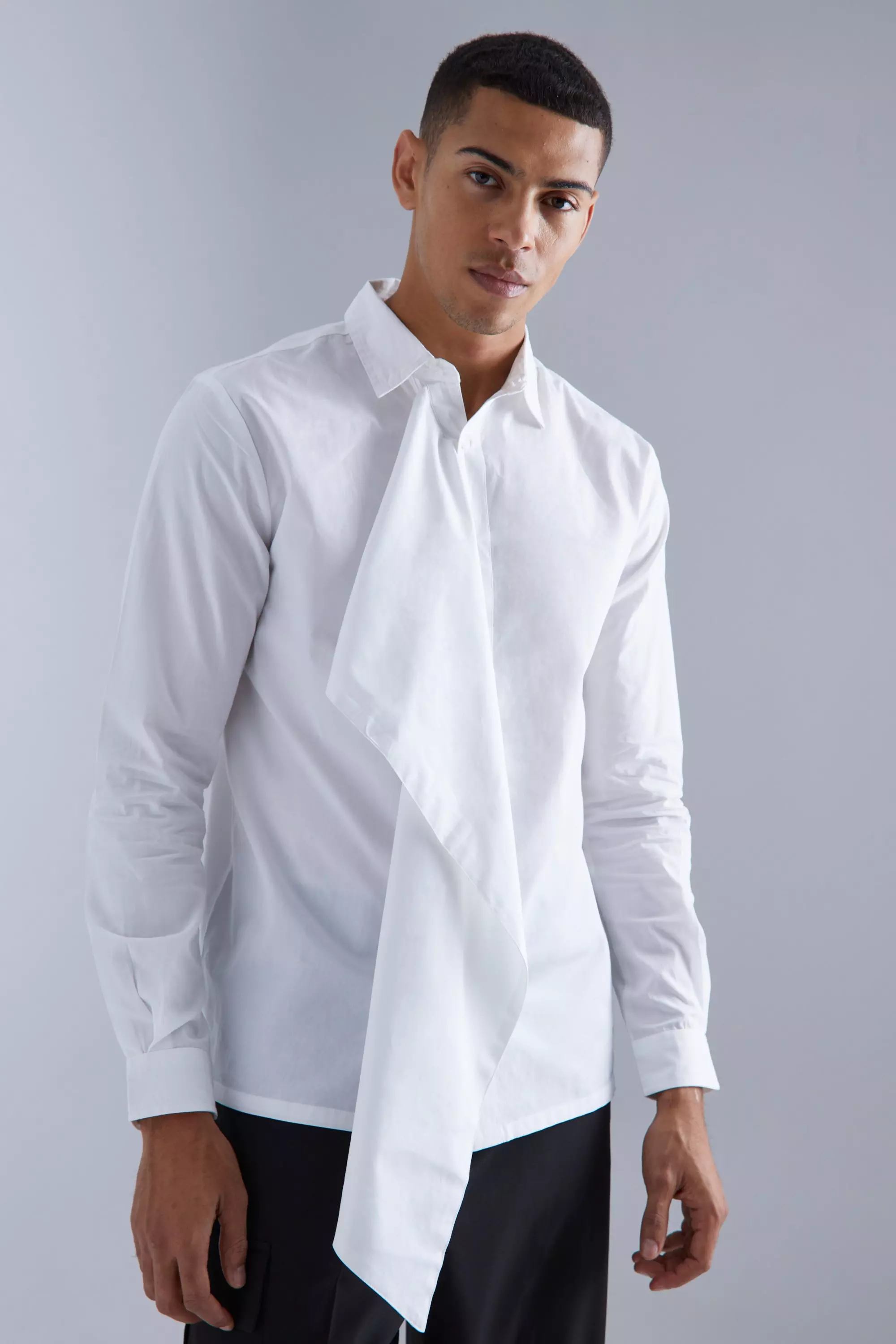 Longsleeve Asymmetrical Shirt