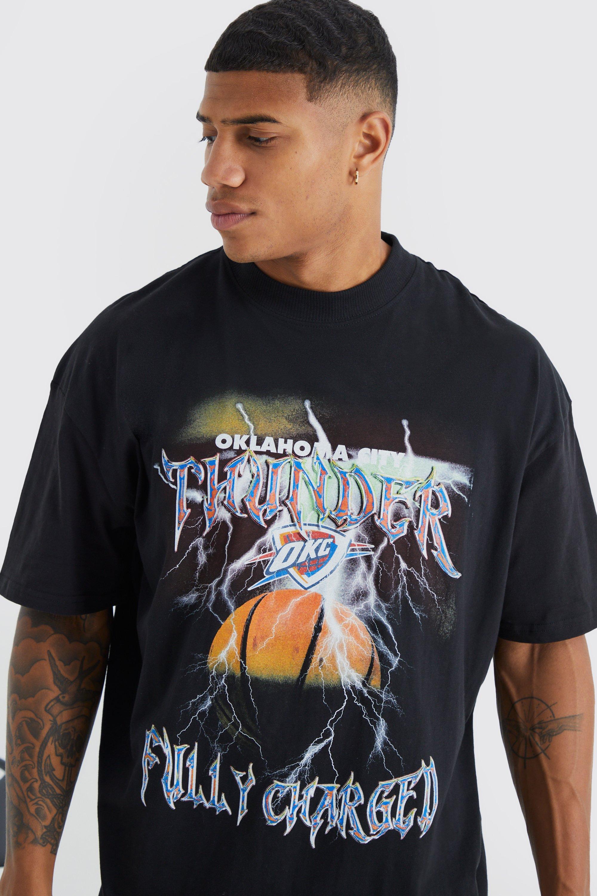 Oklahoma city basketball t on sale shirt