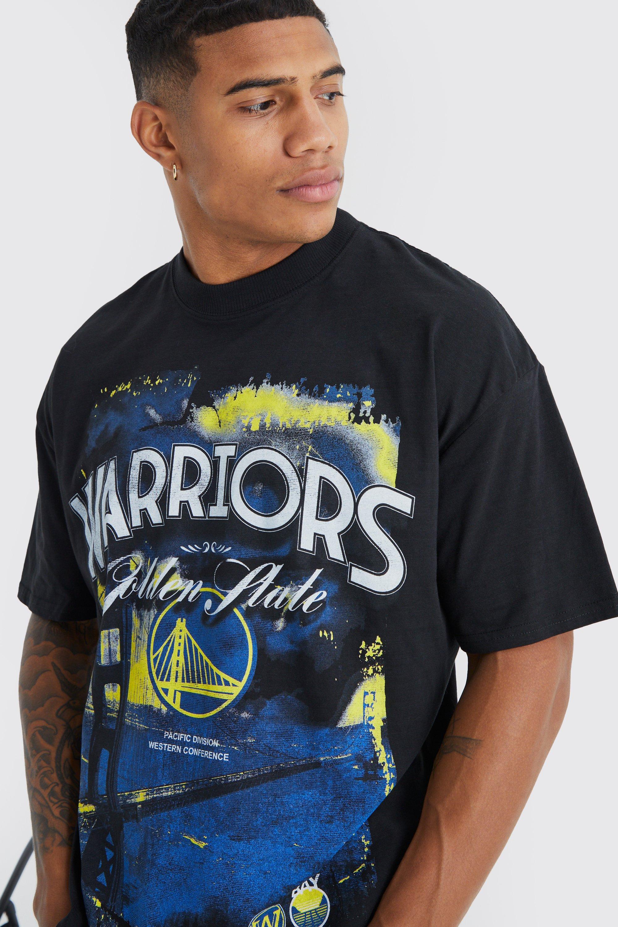 Golden state warriors black jersey S, Men's Fashion, Activewear on