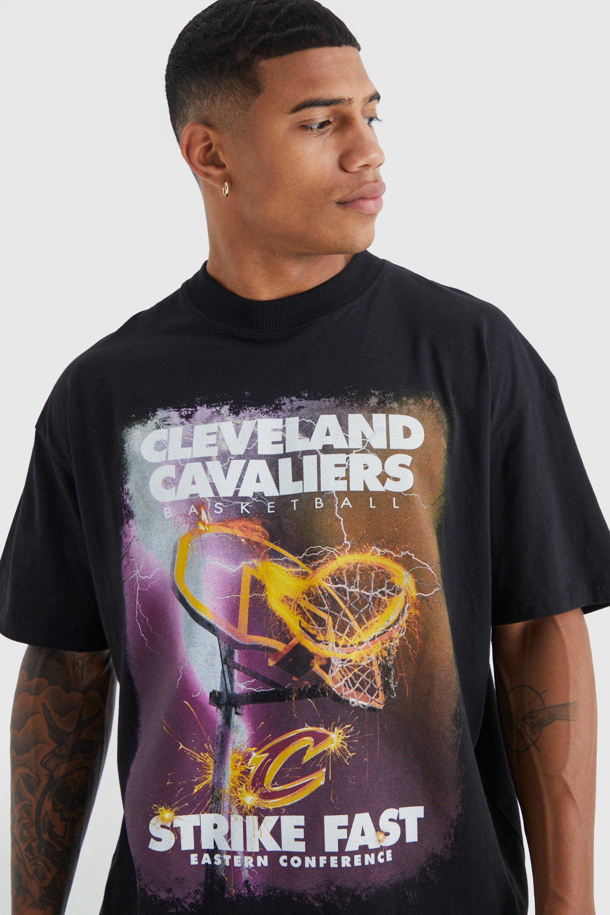 Cleveland Cavaliers NBA License T Shirt | boohoo