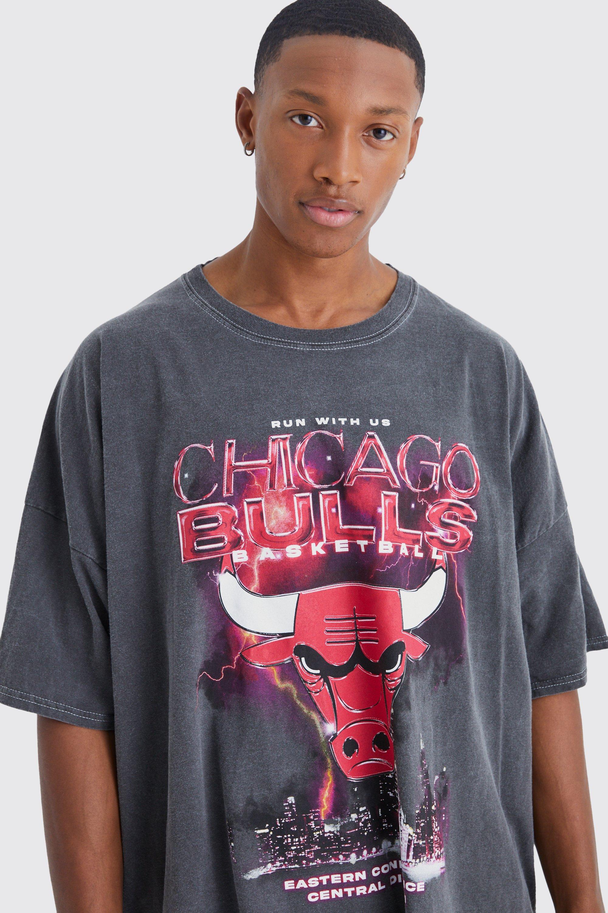 NBA, Shirts, Custom Acid Wash Chicago Bulls Vintage T Shirt