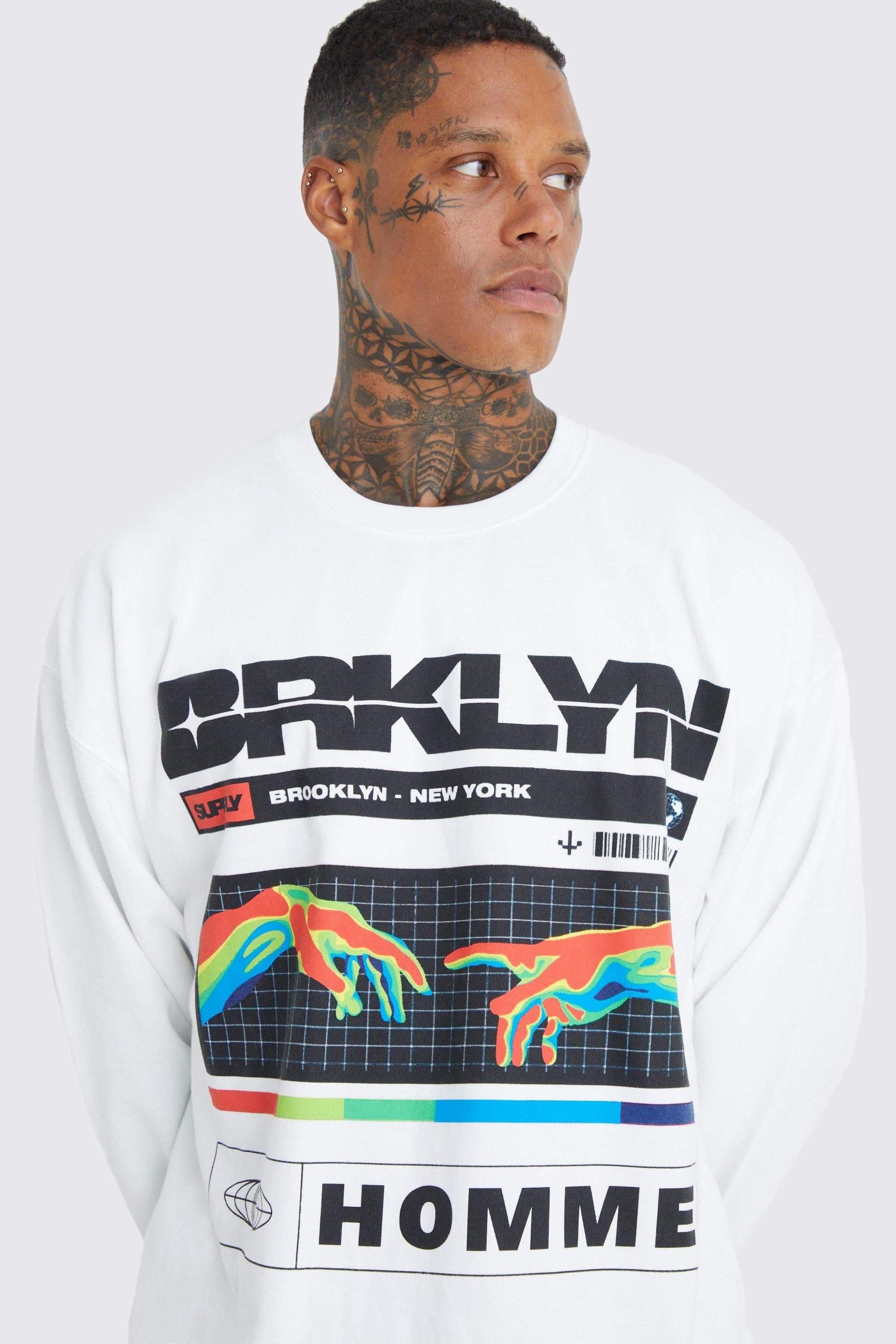 Boohoo discount brooklyn sweatshirt