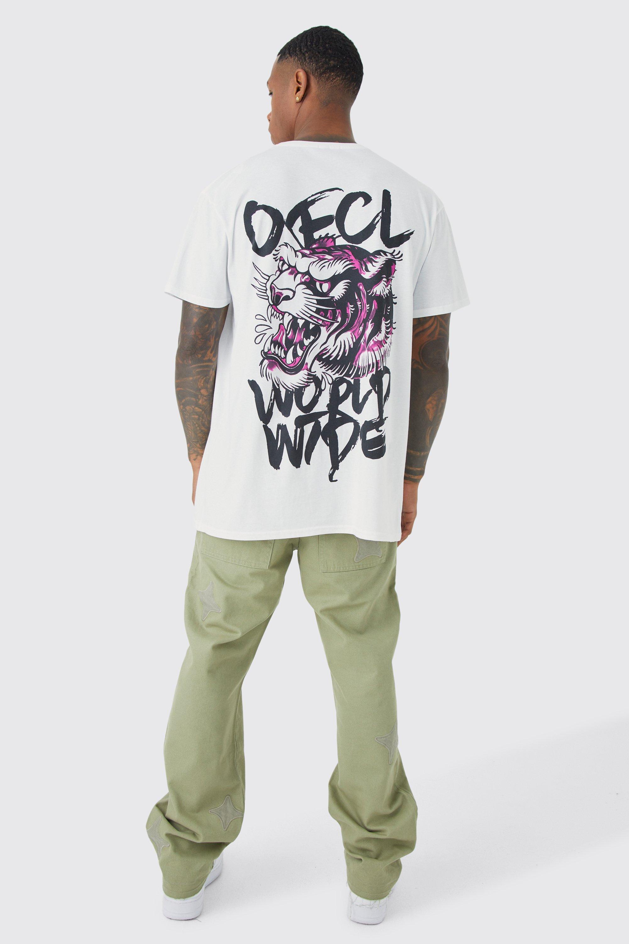 Tiger graphic sale tee shirt