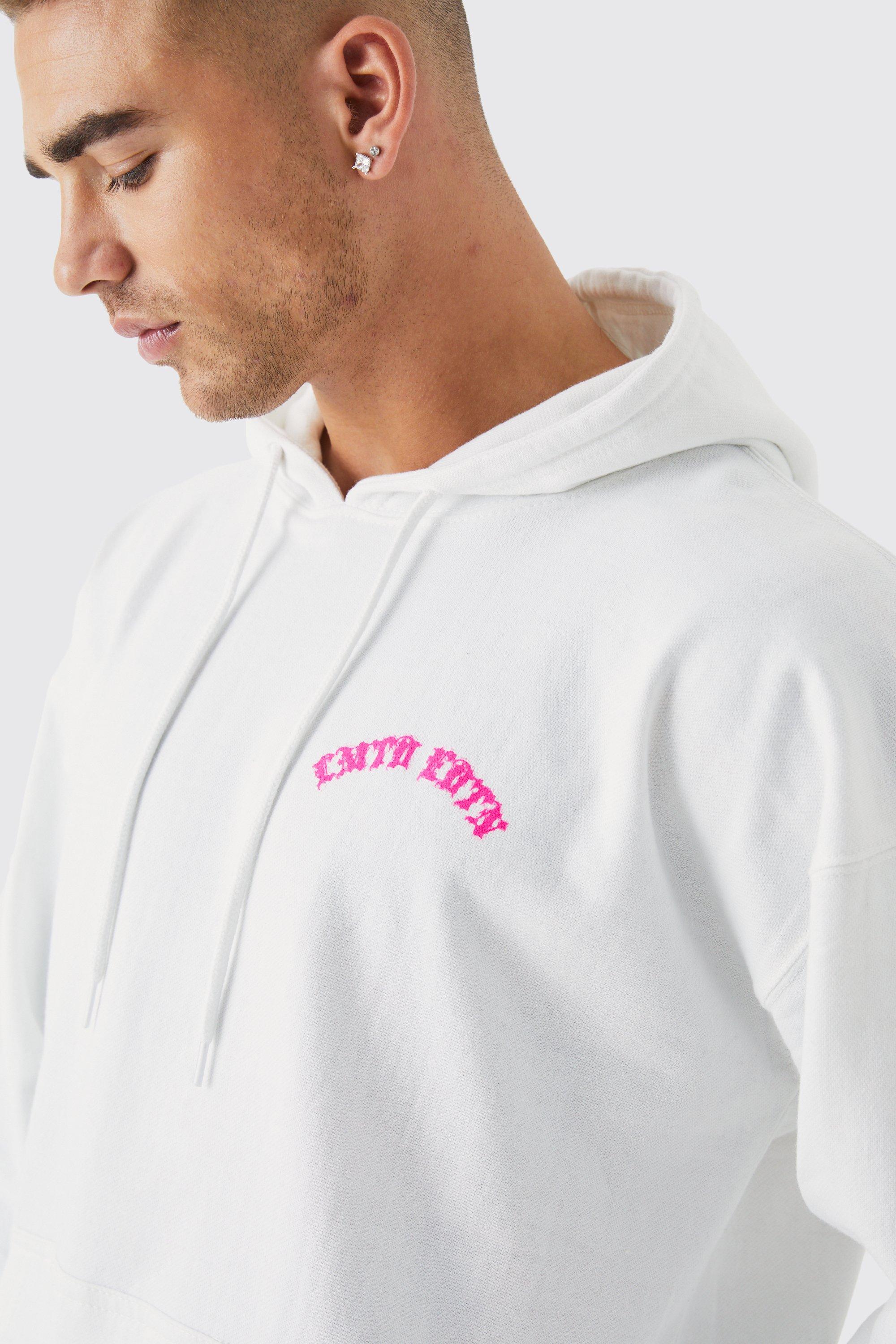 Oversized Limited Edition Back Graphic Hoodie boohoo