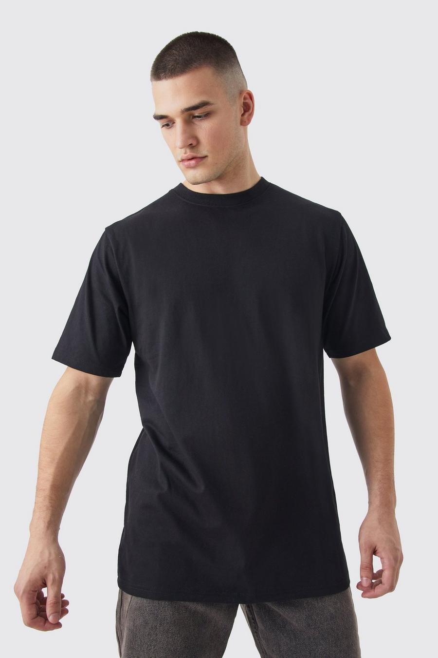 Men's Tall Slim Fit T-shirt | Boohoo UK