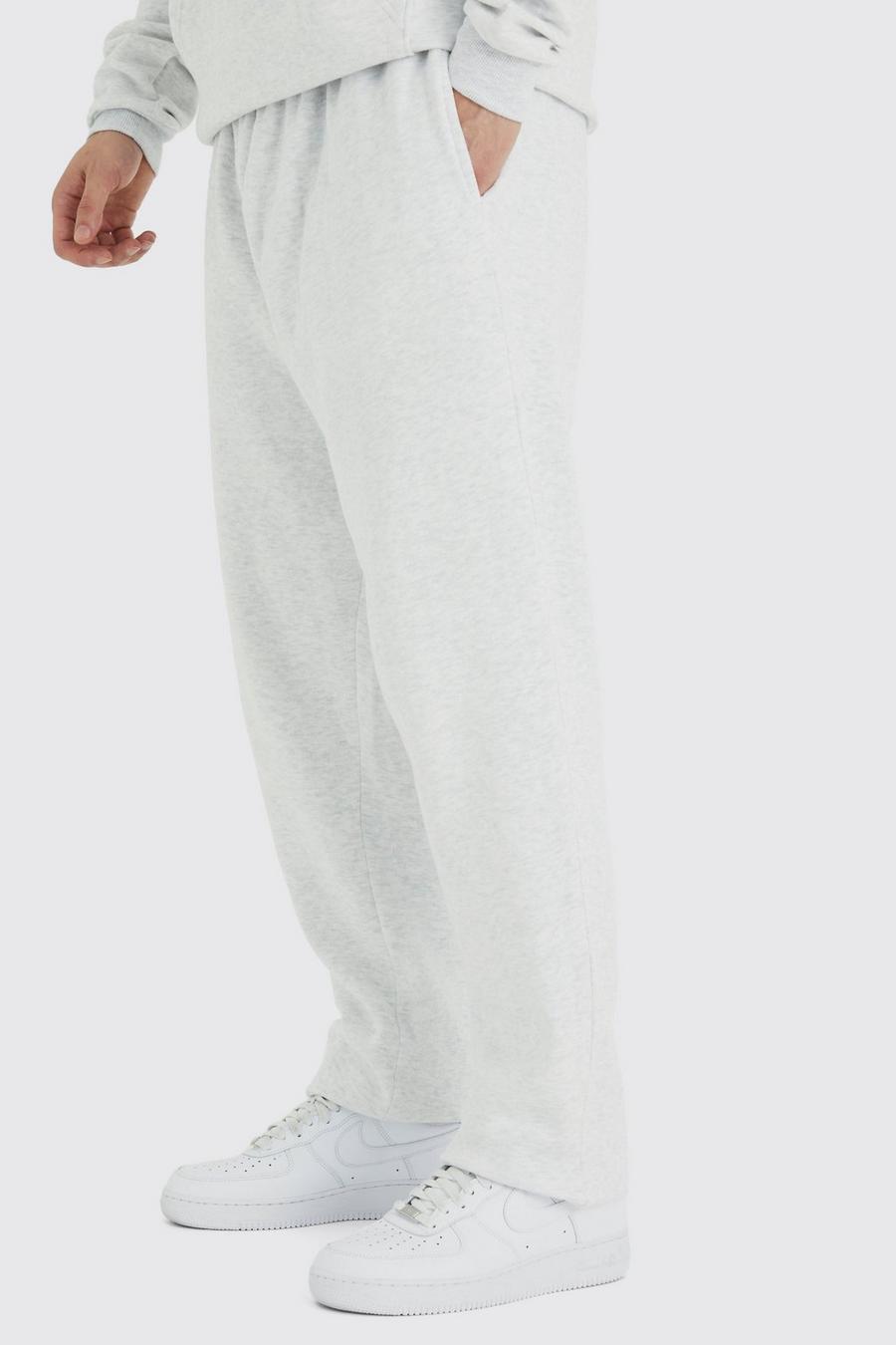 Pantalón deportivo Tall oversize básico, Grey marl