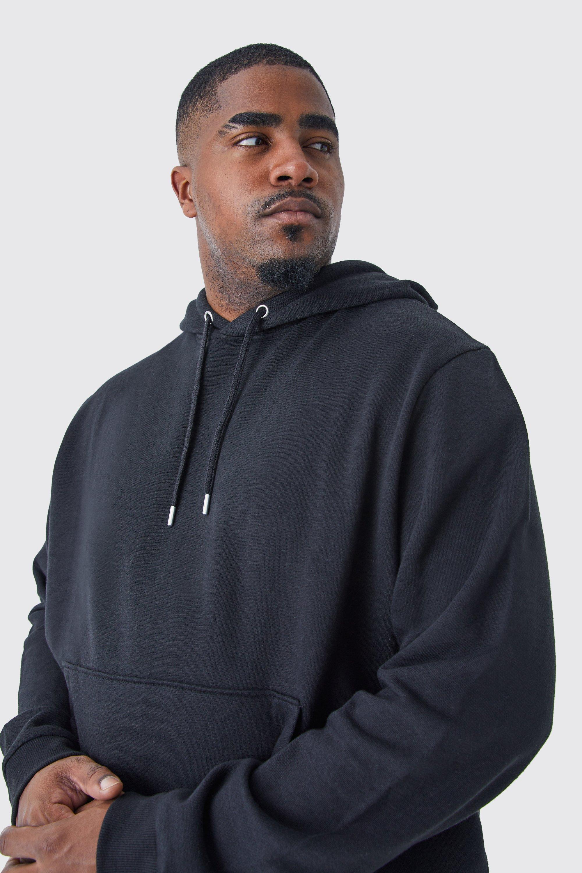 Boxy best sale black hoodie