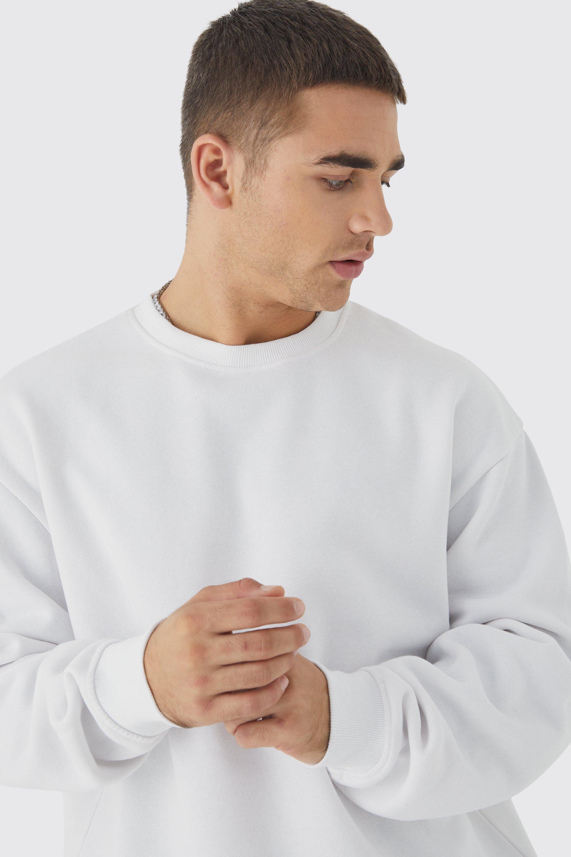 Men's Oversized Basic Sweatshirt