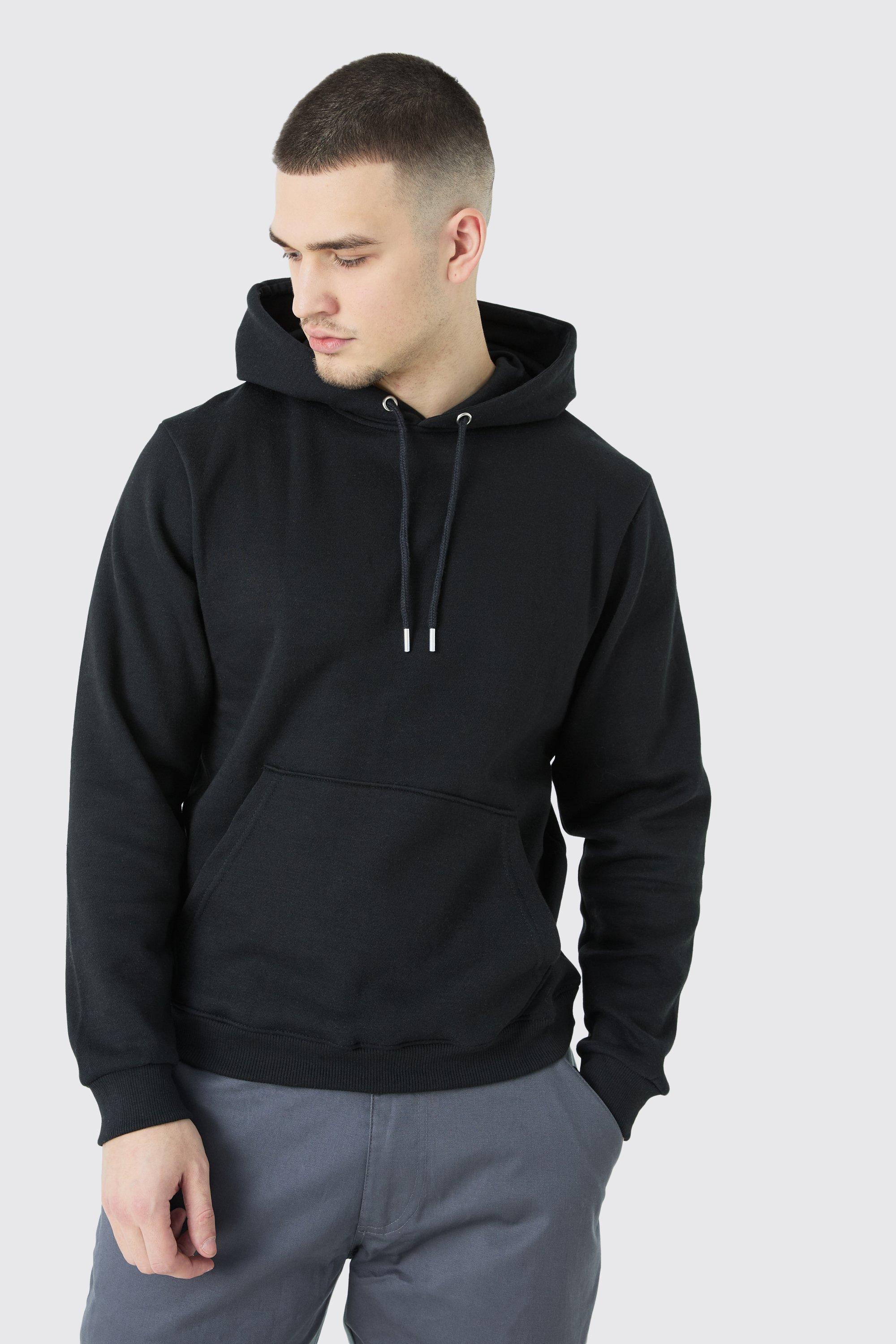 Boohoo man sales black hoodie