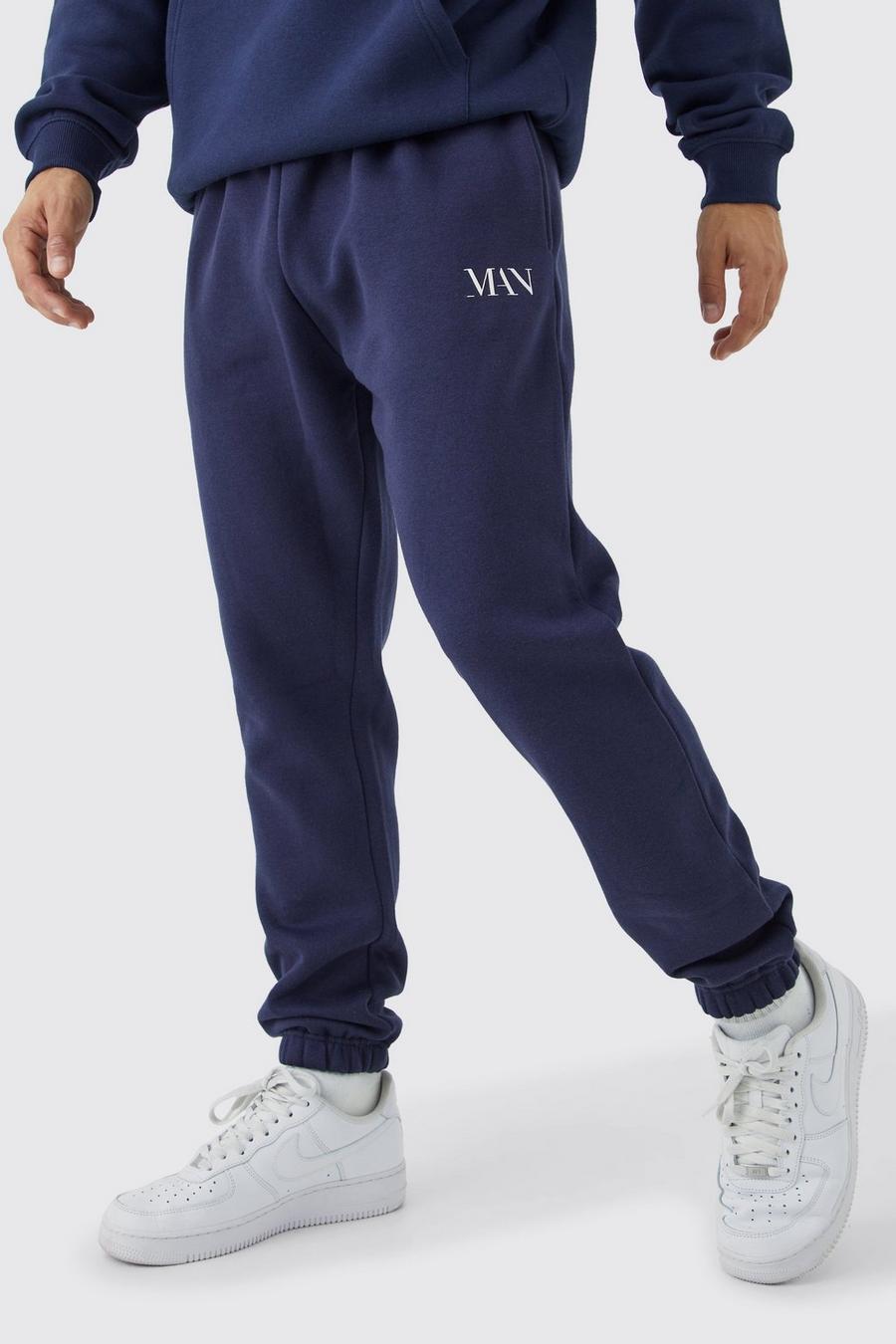 Pantaloni tuta Man Slim Fit, Navy image number 1