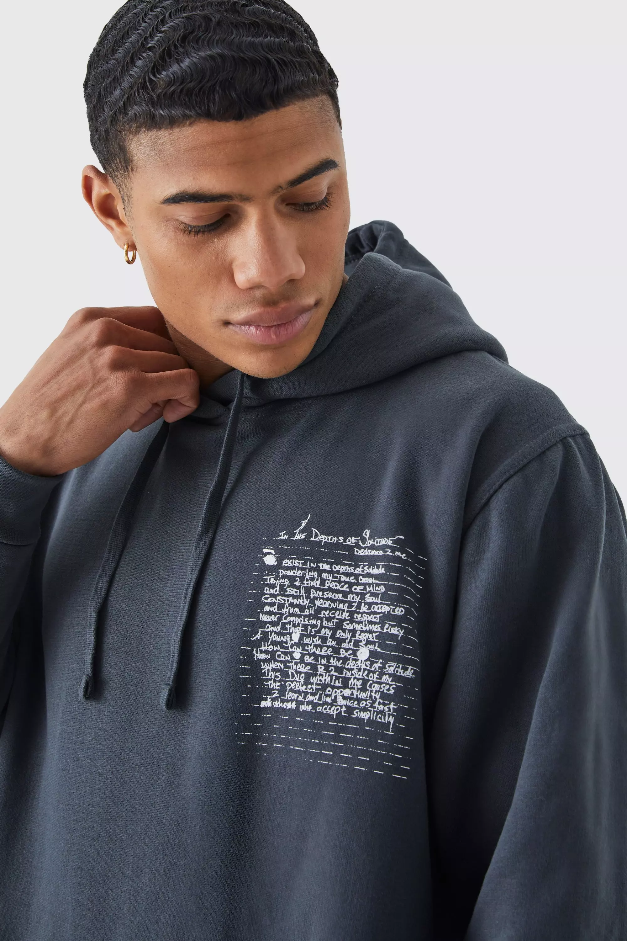 Tupac hoodie boohoo sale