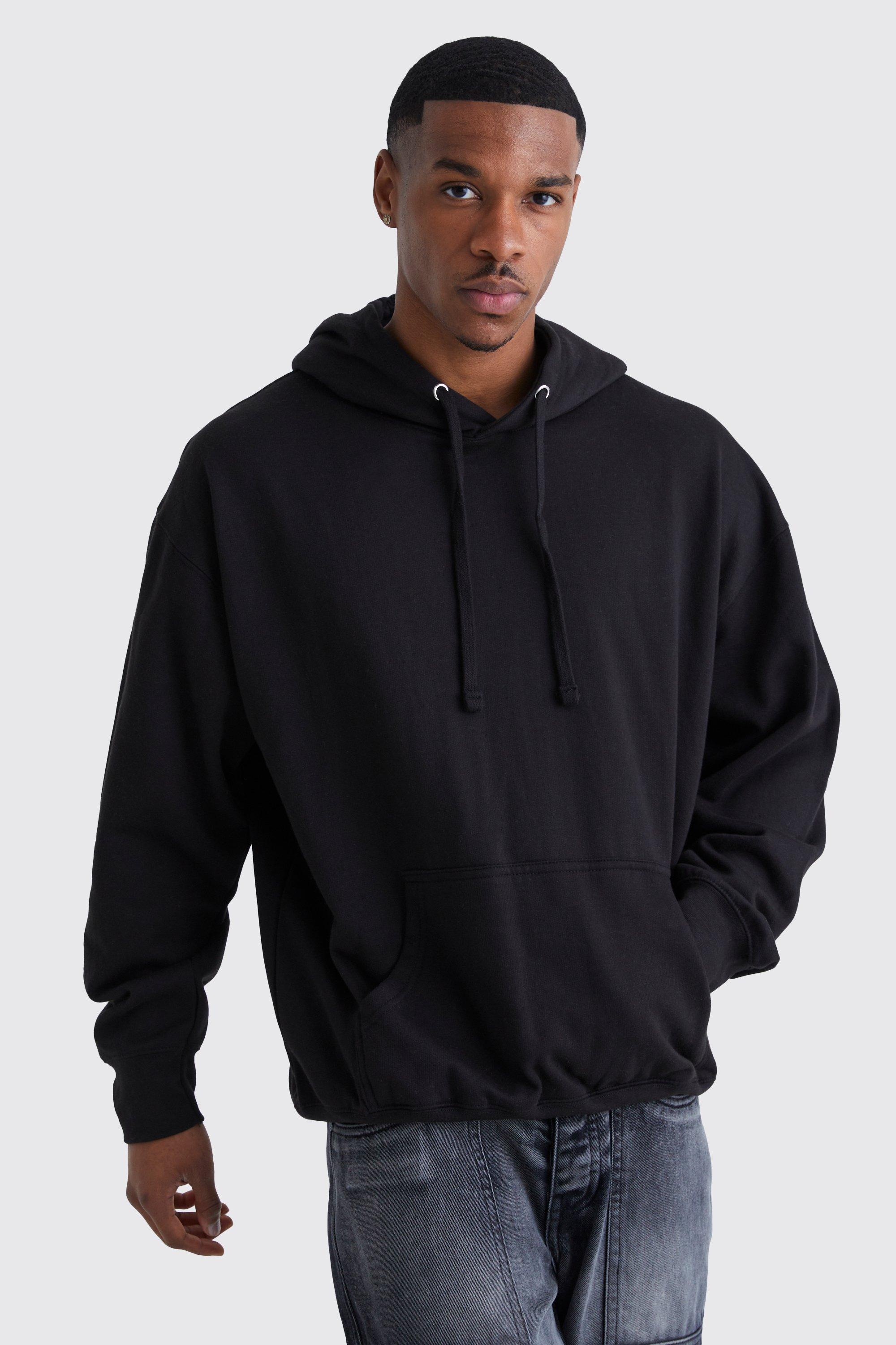 Boohoo black clearance hoodie