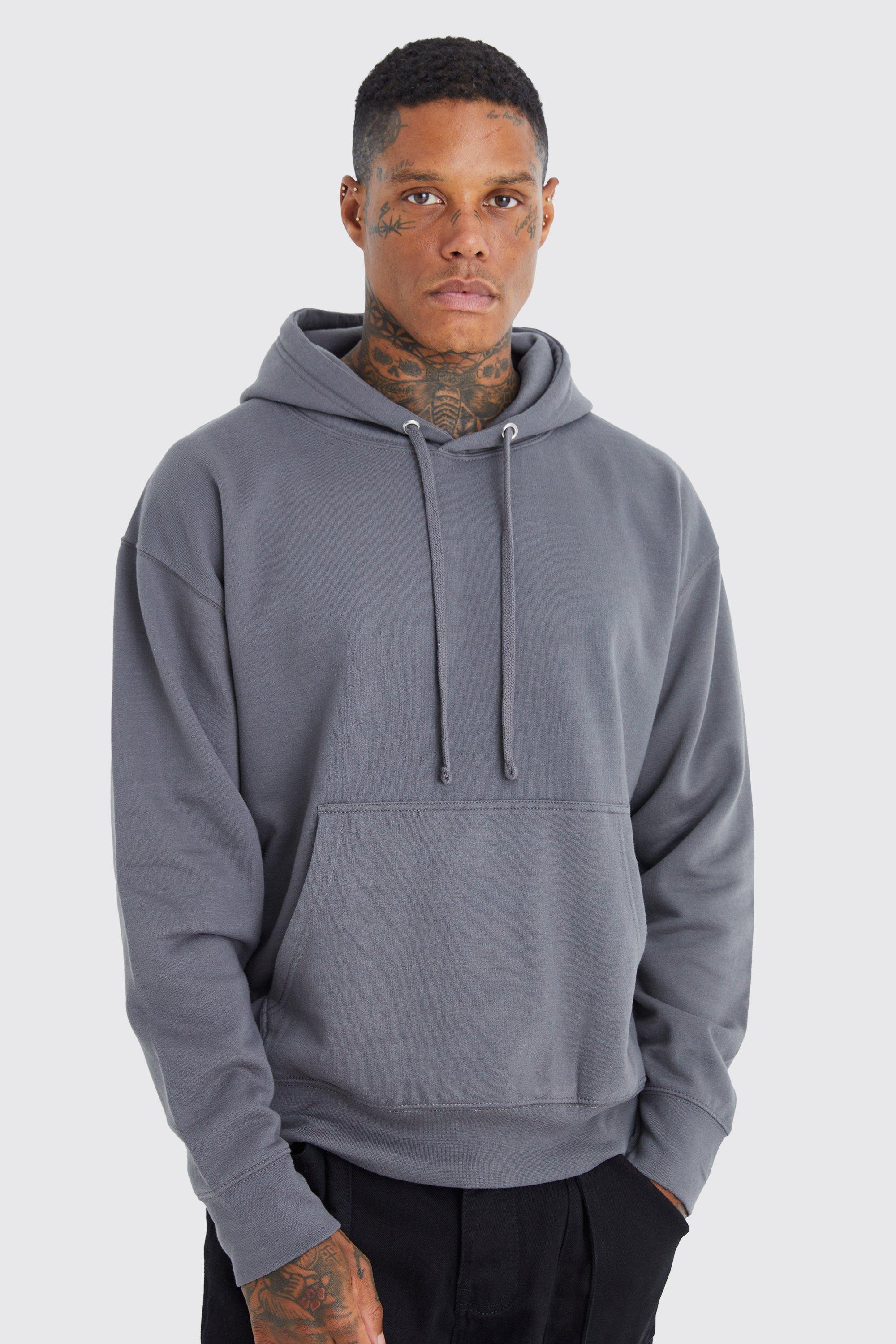 Boohoo grey hot sale hoodie