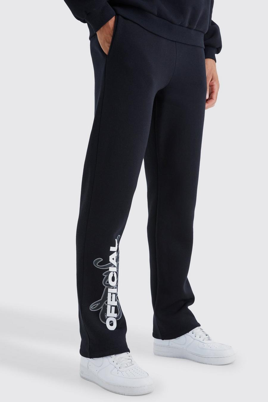 Black Tall Official Relaxed Jogger