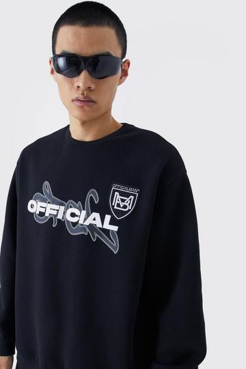 Official Oversized Sweat black
