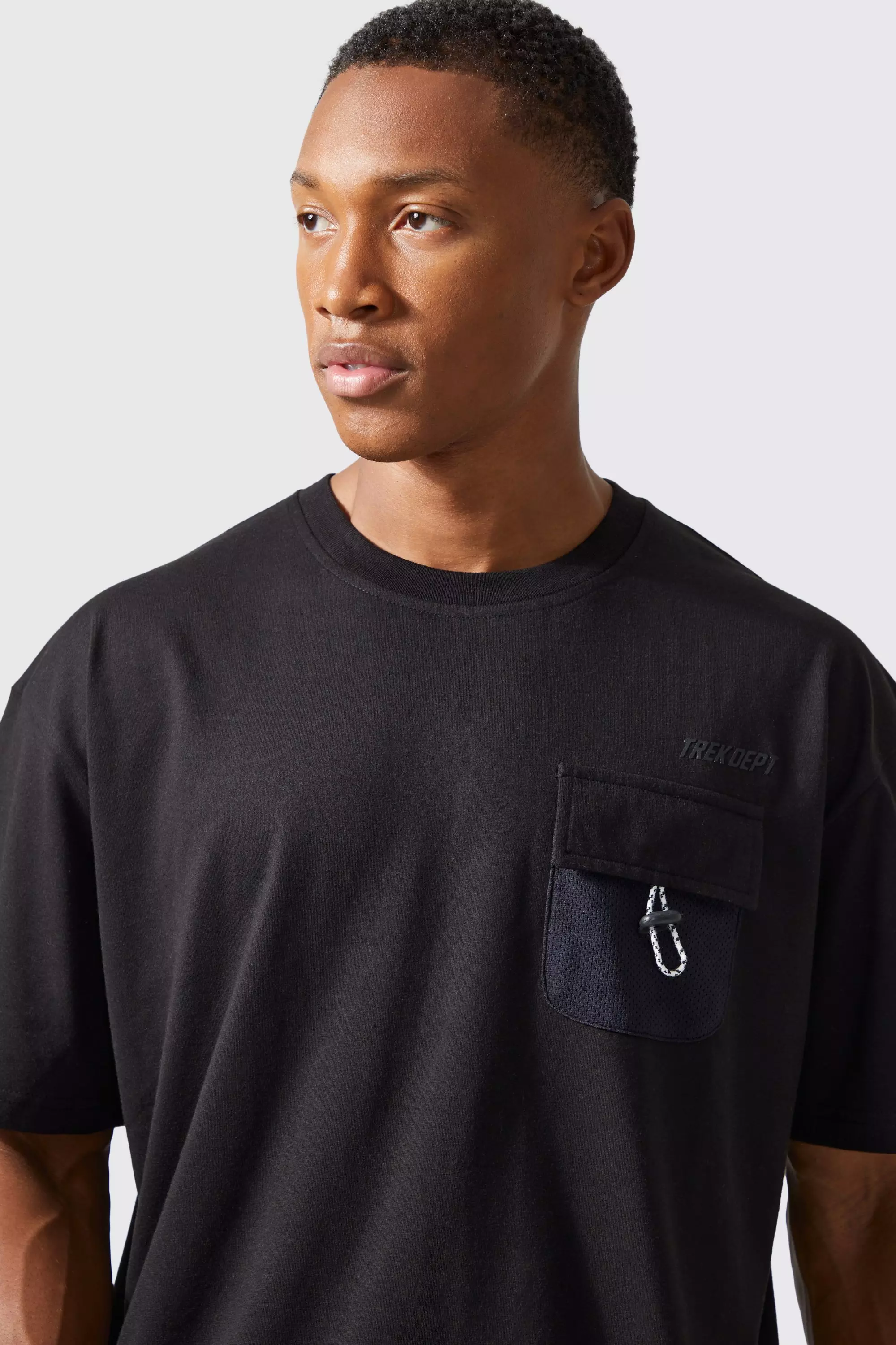 Active Oversized Mesh Pocket Trek T-shirt