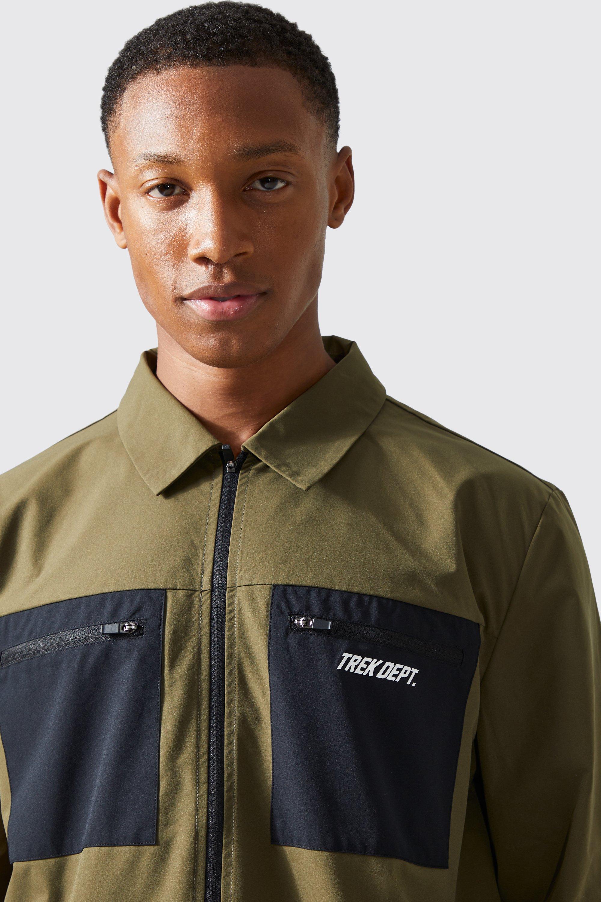 Active 4 Way Stretch Cargo Jacket