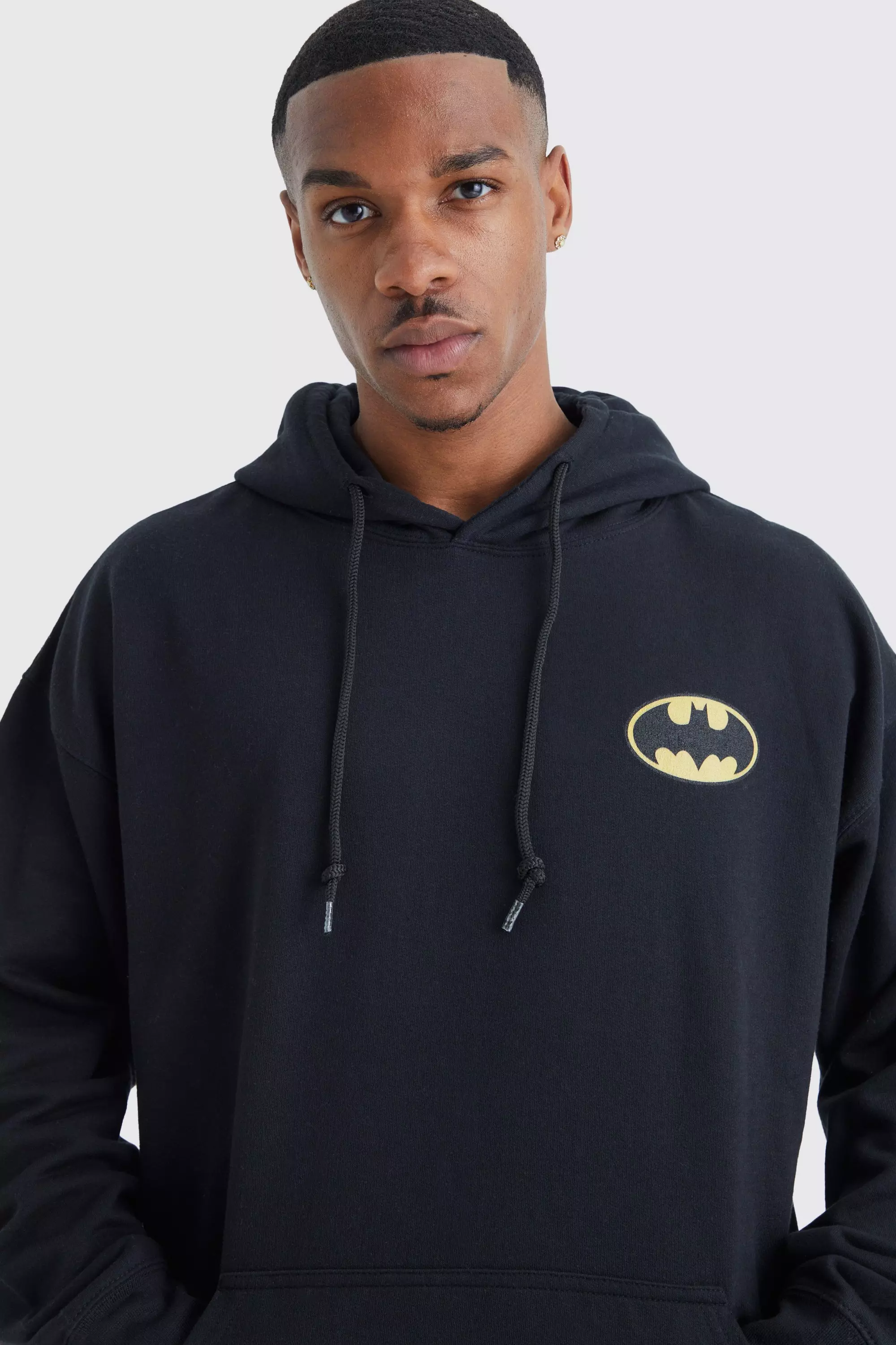 Oversized Batman License Hoodie