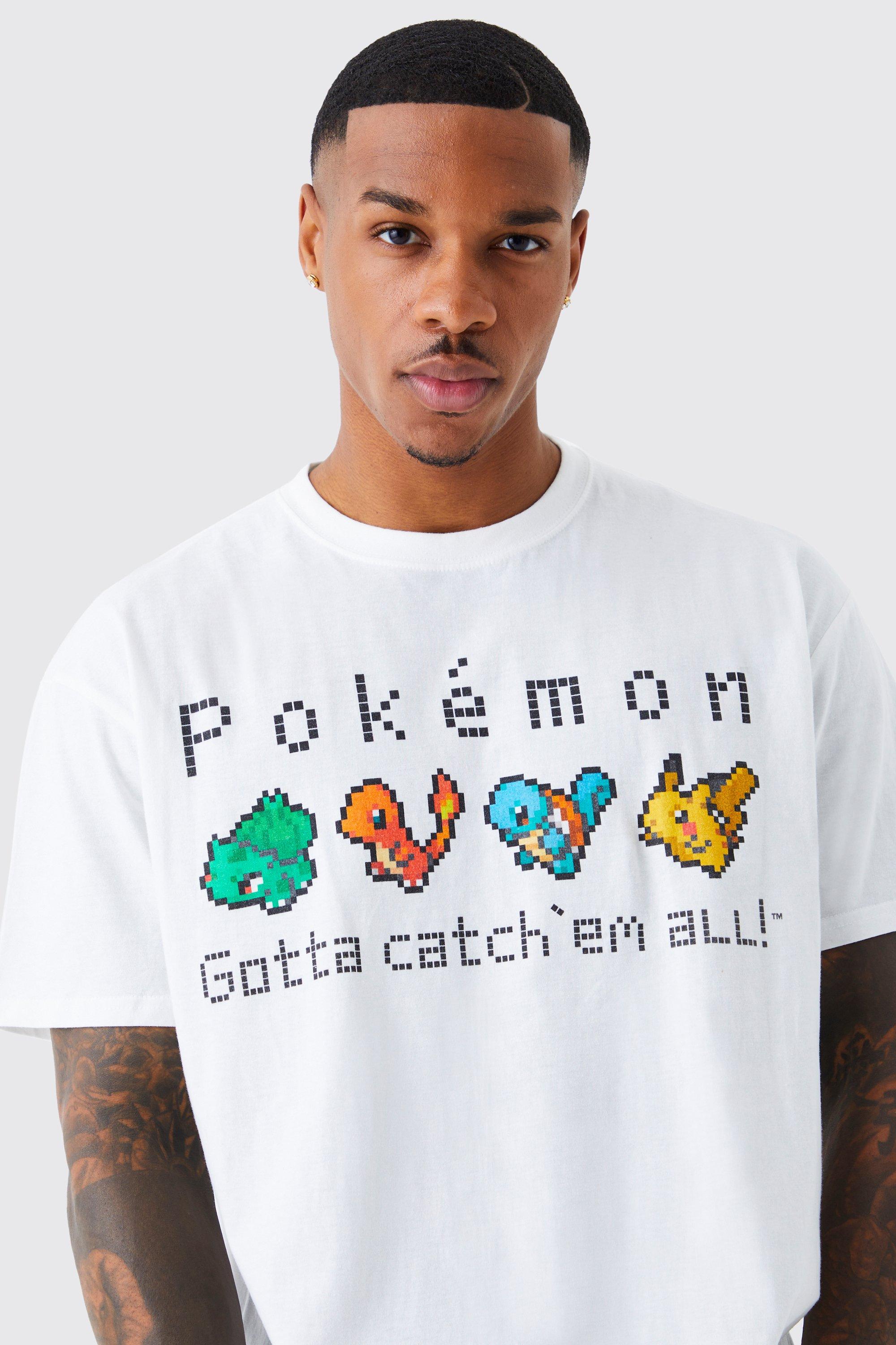 Pokemon pixel t online shirt