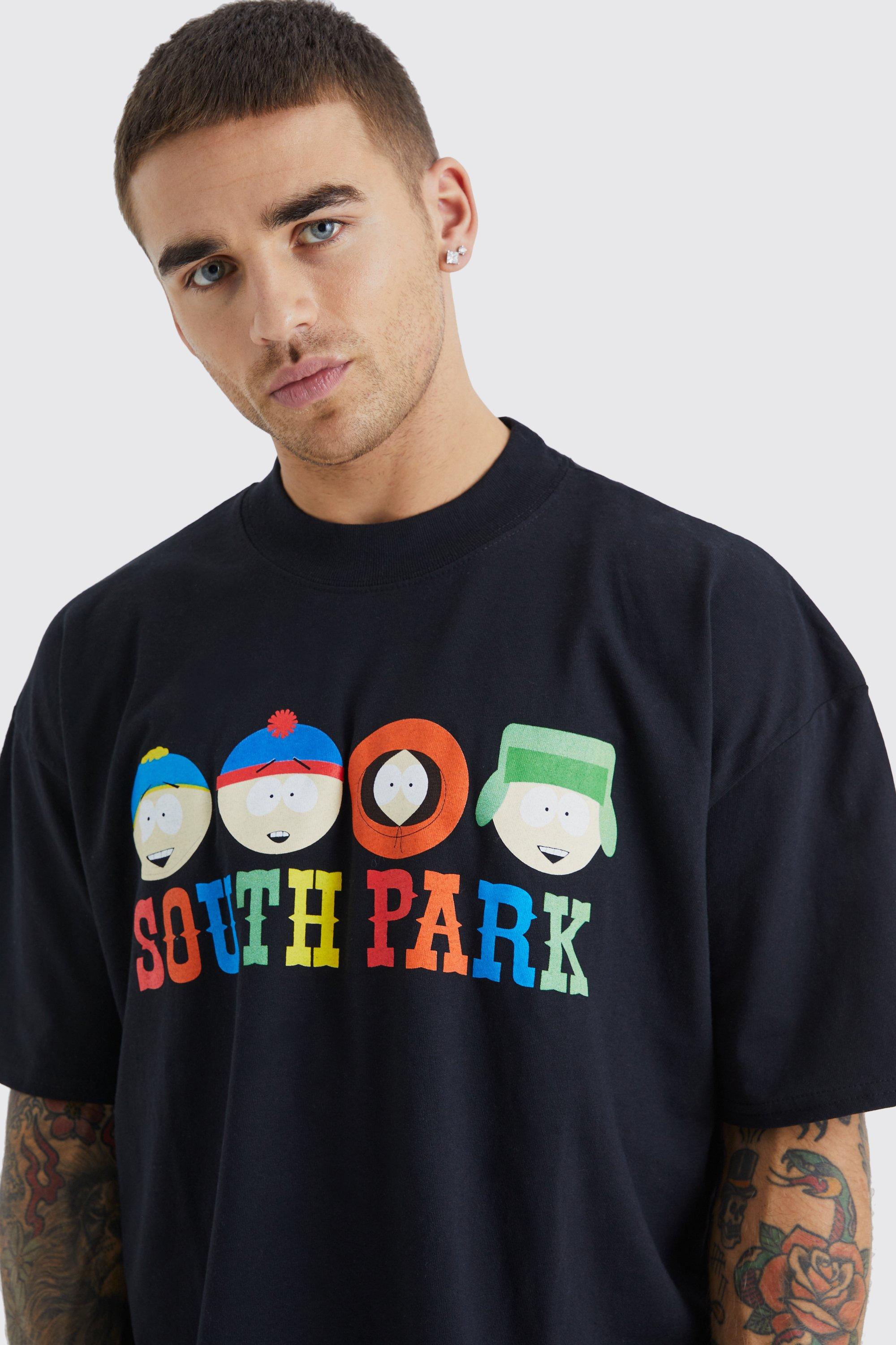 Oversize T Shirt mit lizenziertem South Park Print boohoo DE