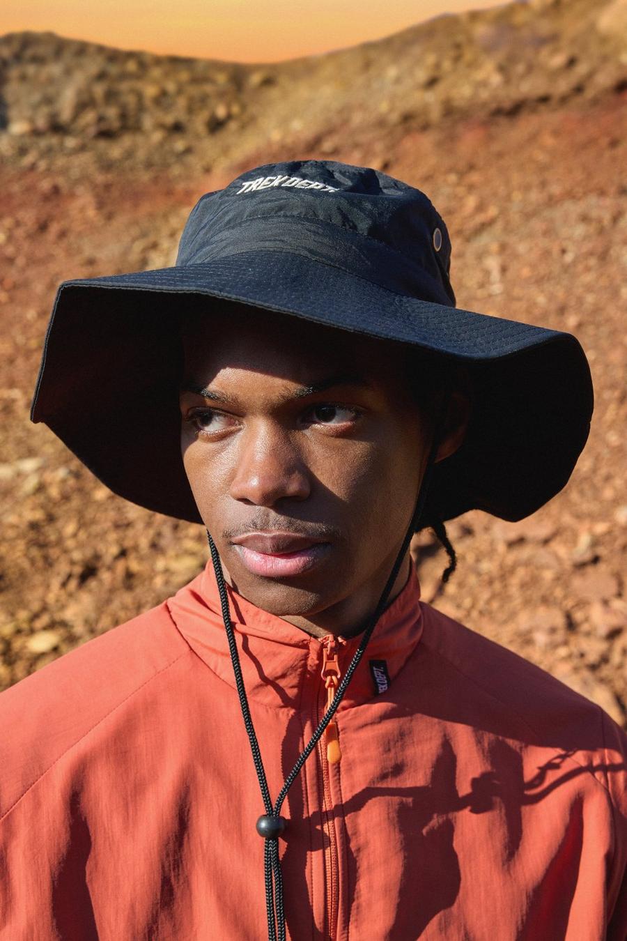 Black negro Active Trek Ripstop Brimmer Bucket Hat