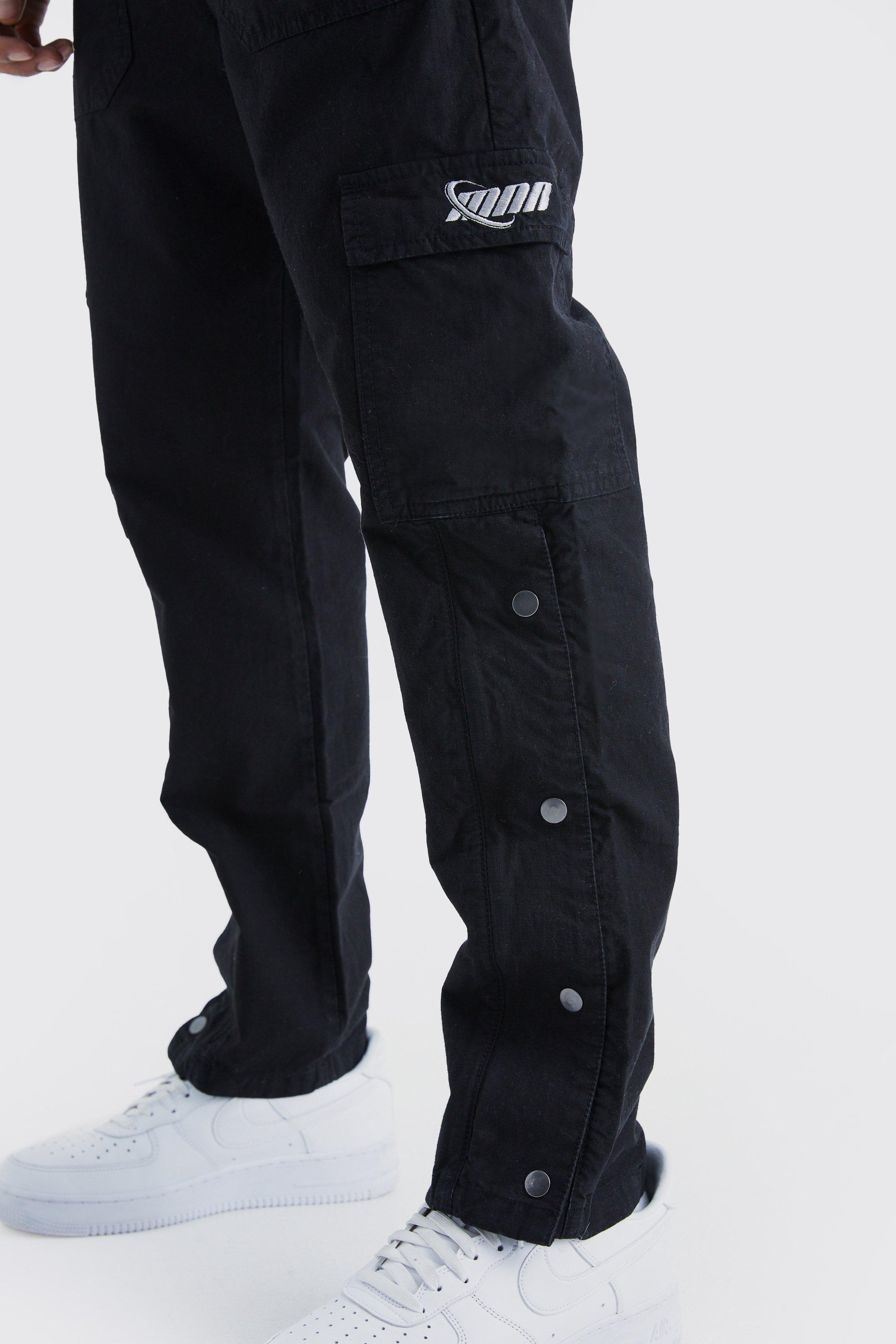 Popper trousers sale mens