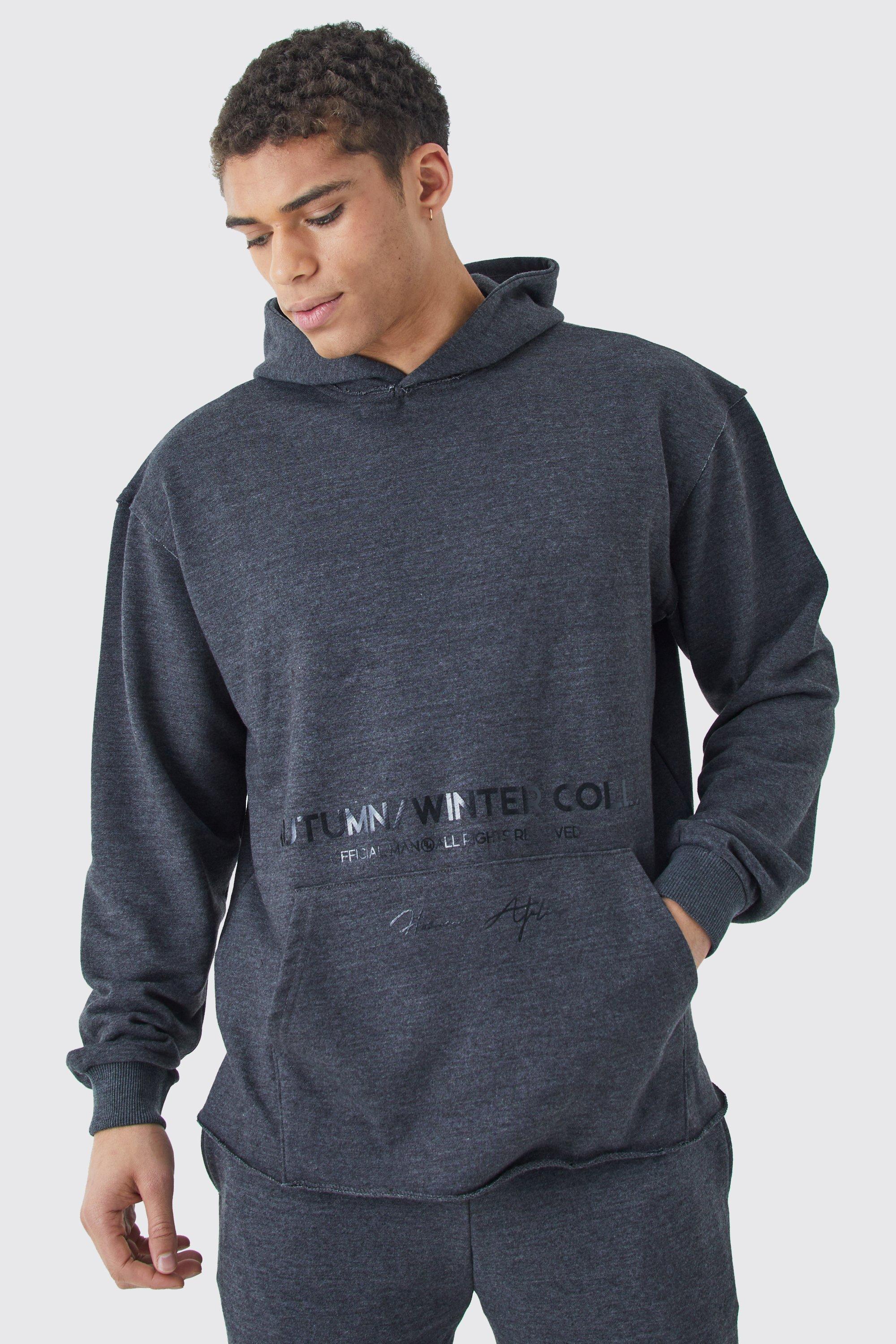 Boohoo hotsell grey hoodie