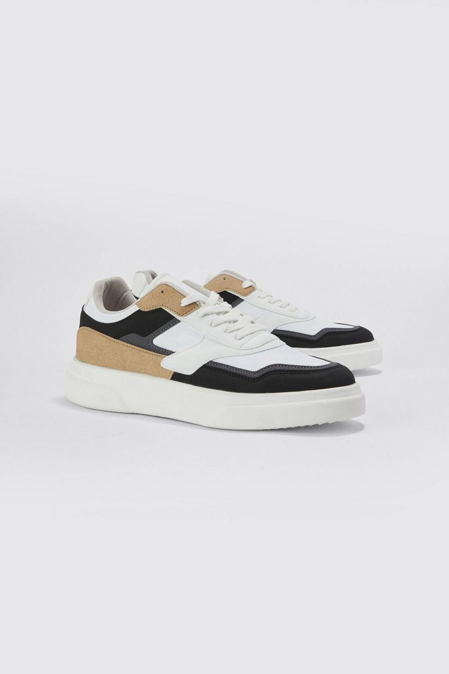 White Contrast Panel Detail Trainer image number 1