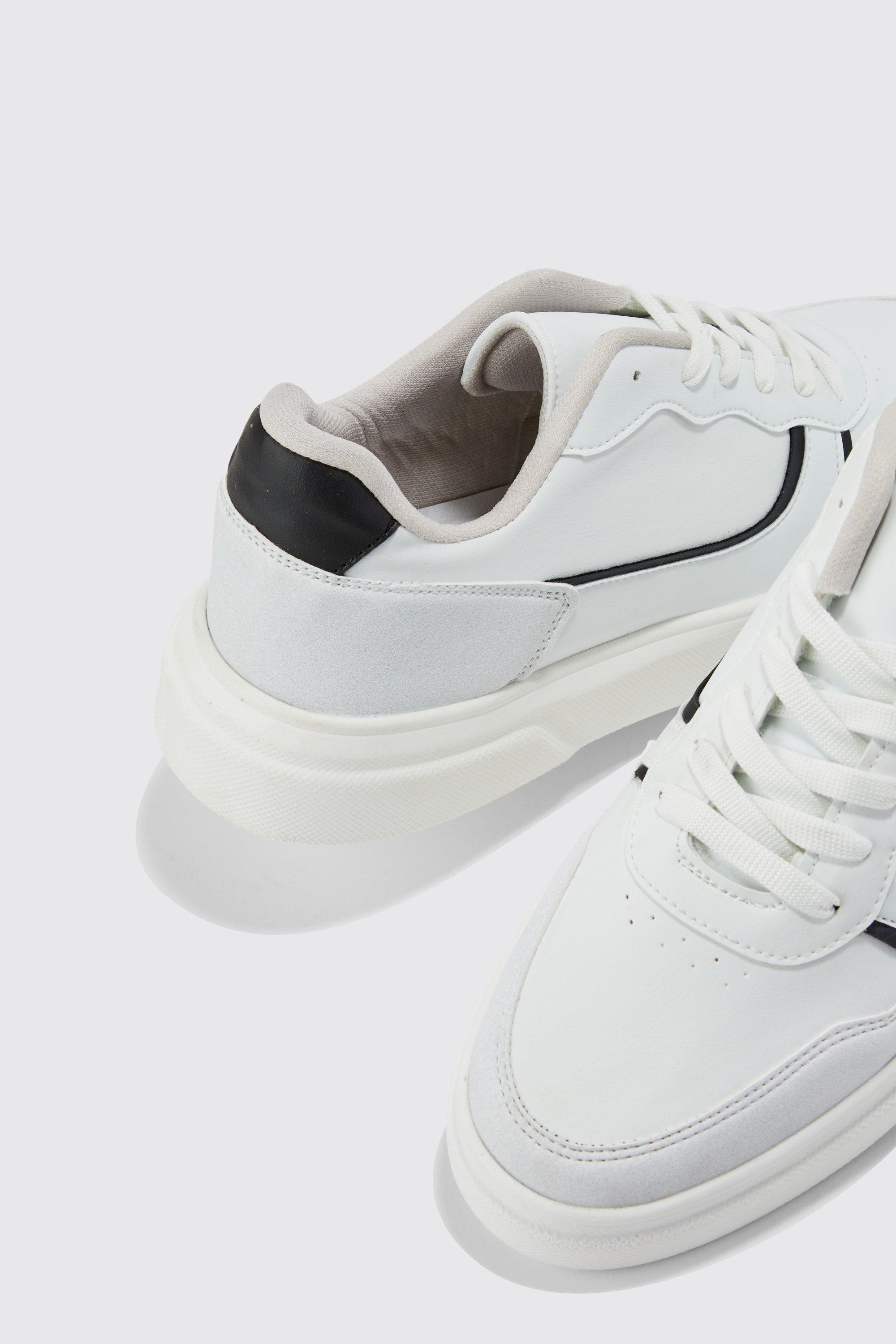 White hot sale male trainers