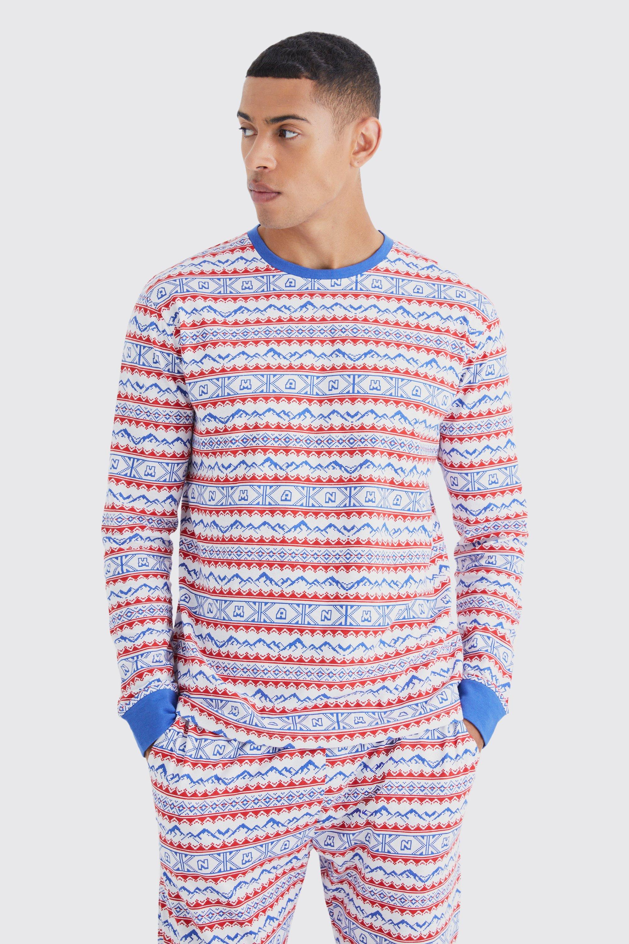 Boohoo mens christmas discount pyjamas