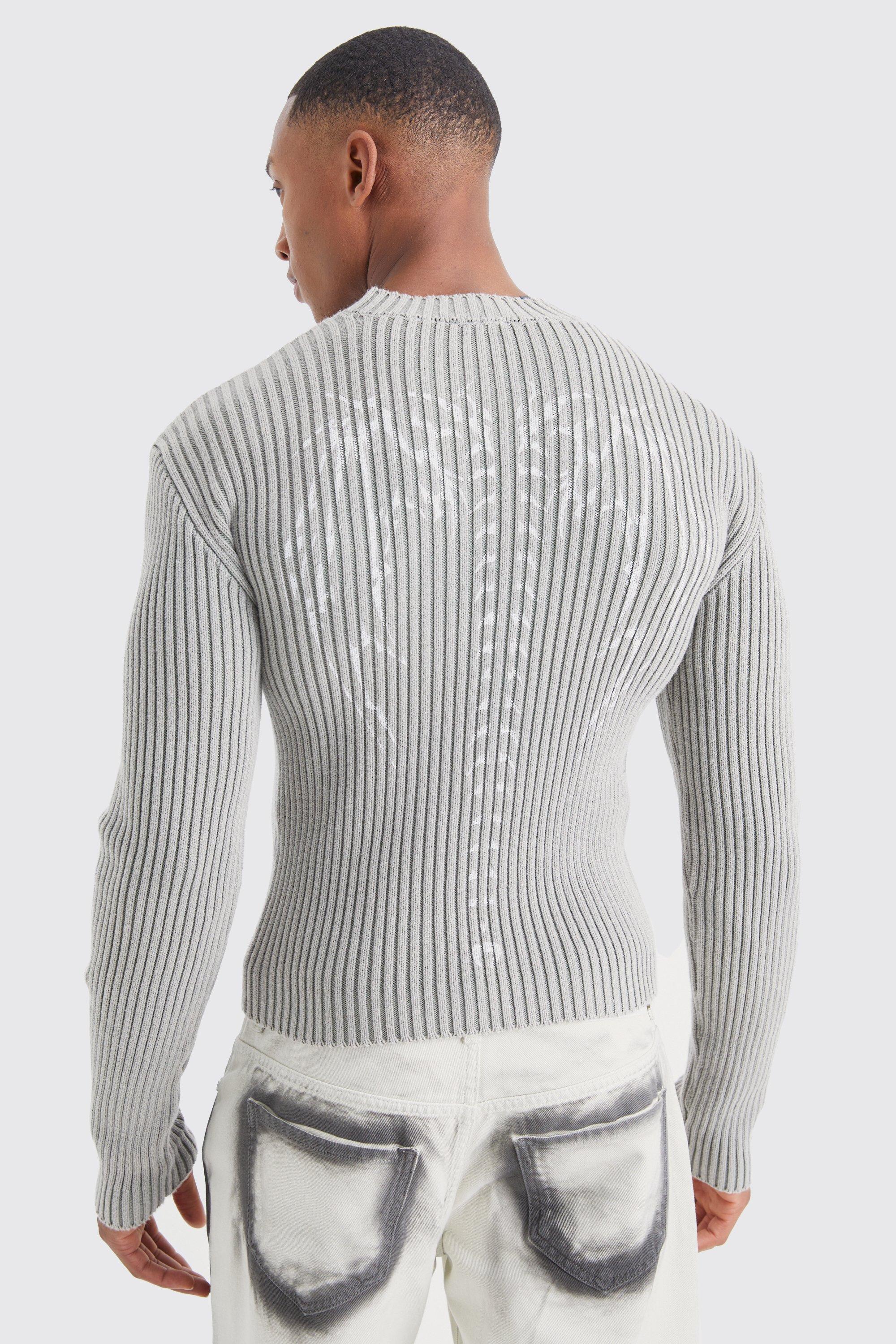 Fitted knit outlet jumper