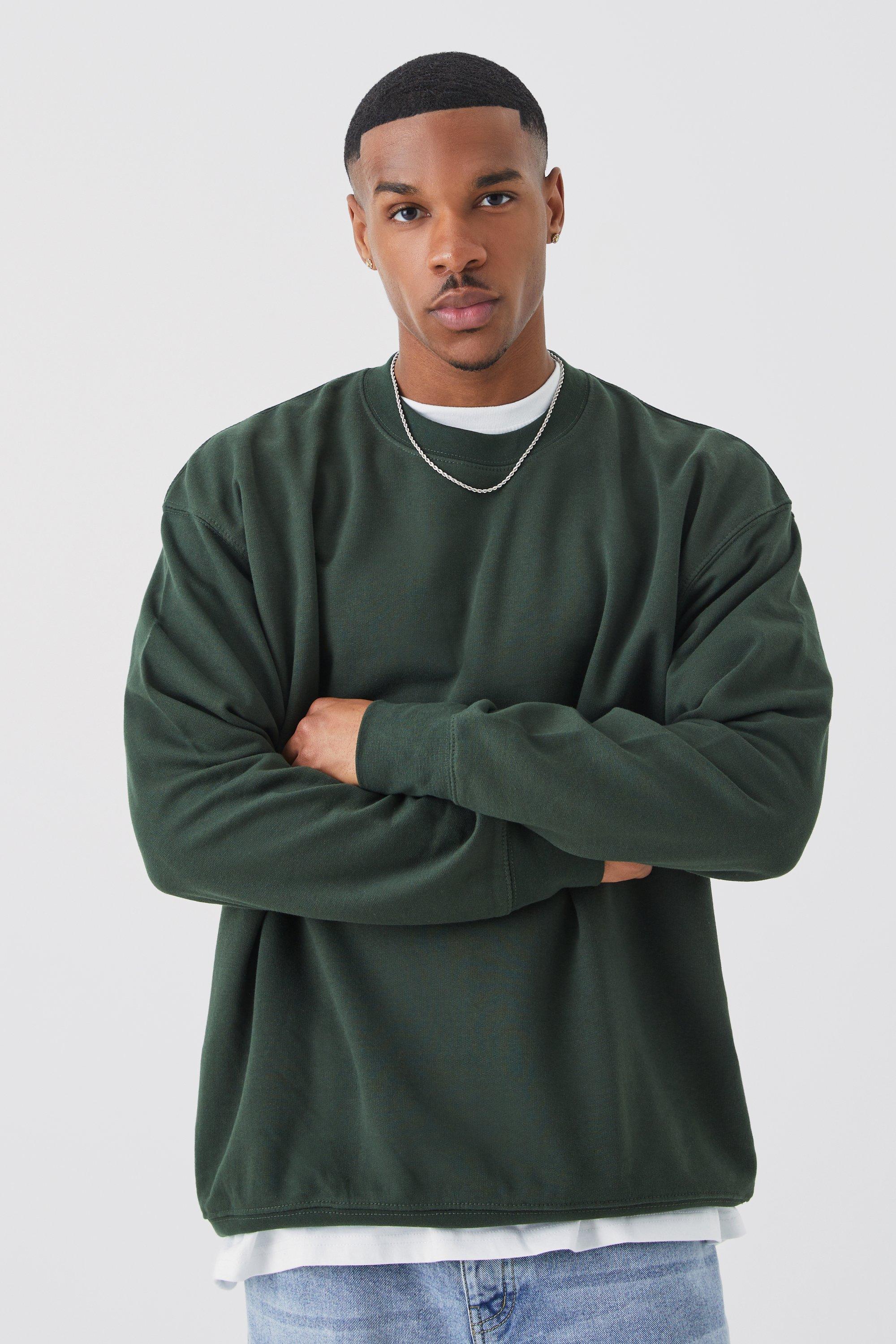 Dark green graphic sweatshirt hotsell