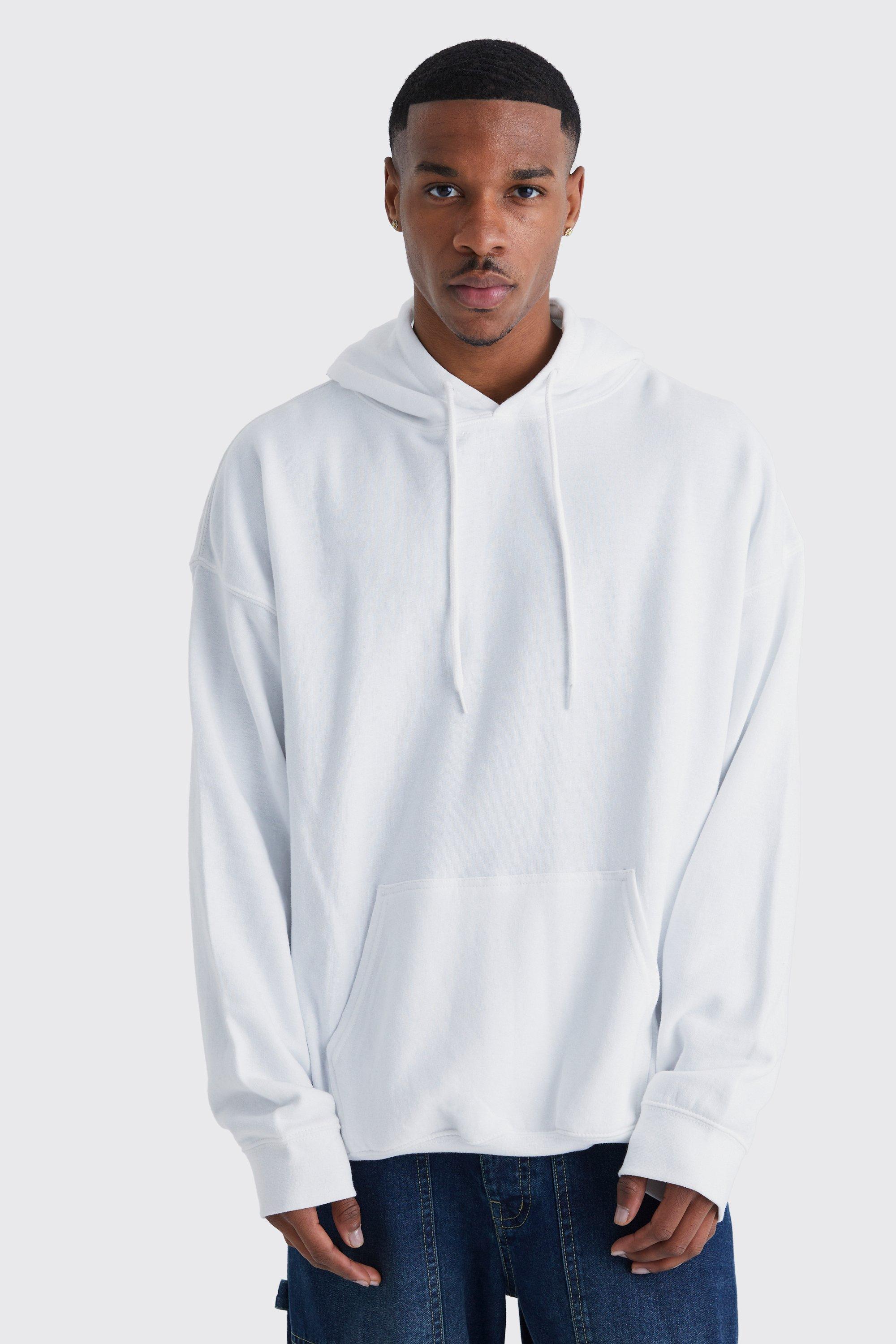 Boohoo 2024 white hoodie