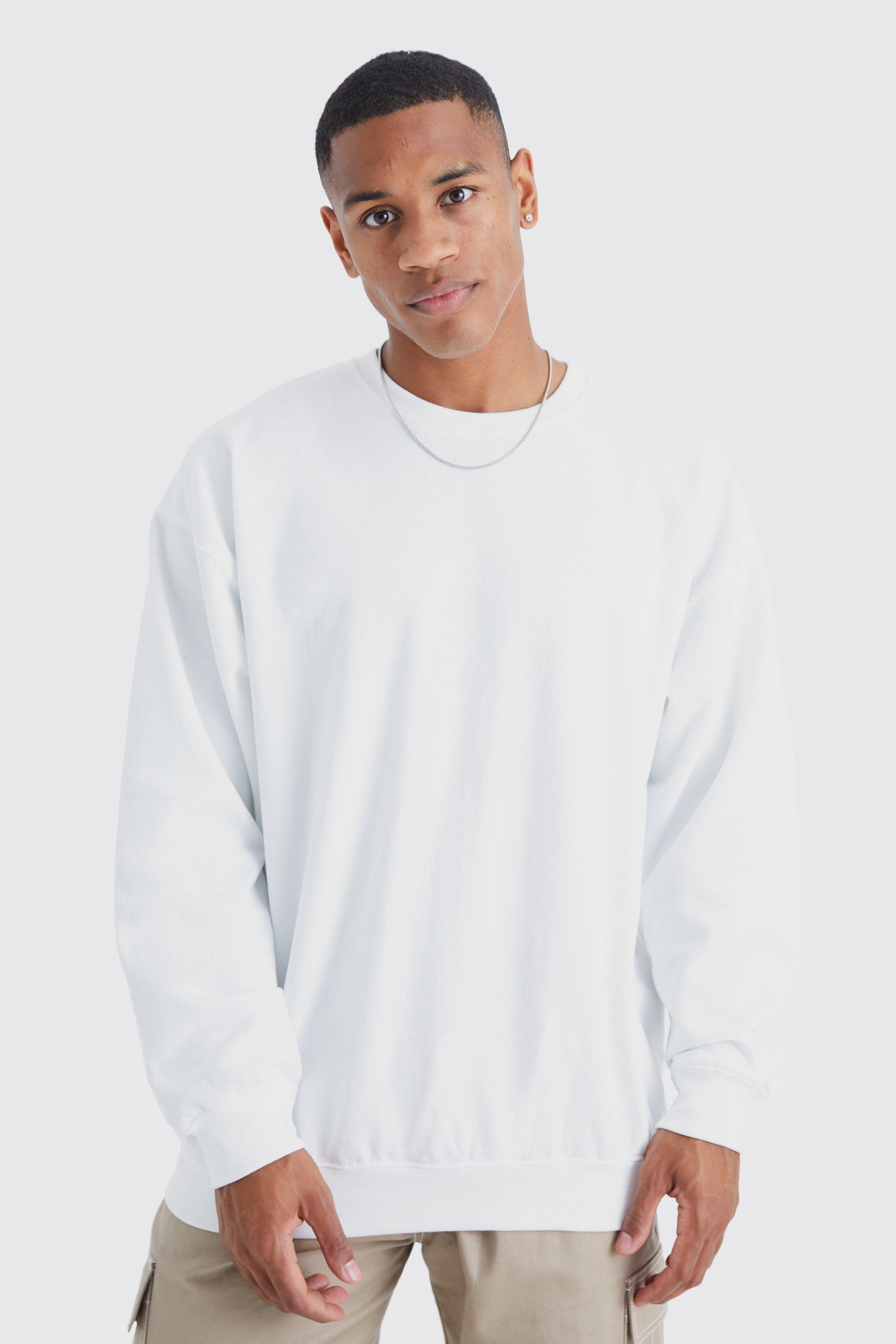 Sudadera cheap blanca oversize