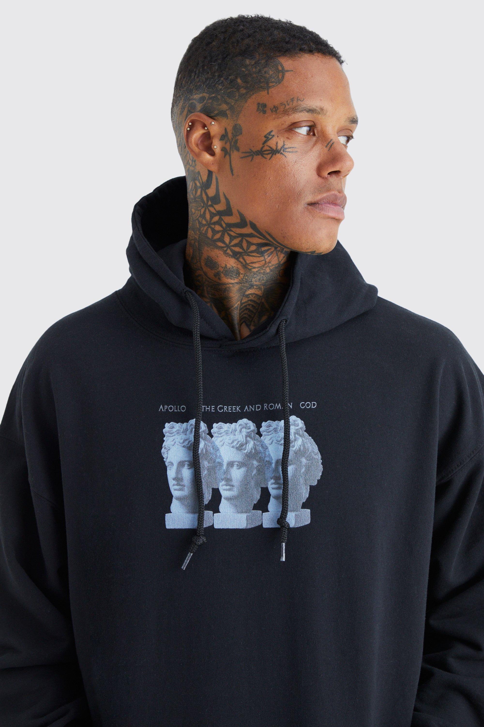 Oversized Renaissance Graphic Hoodie