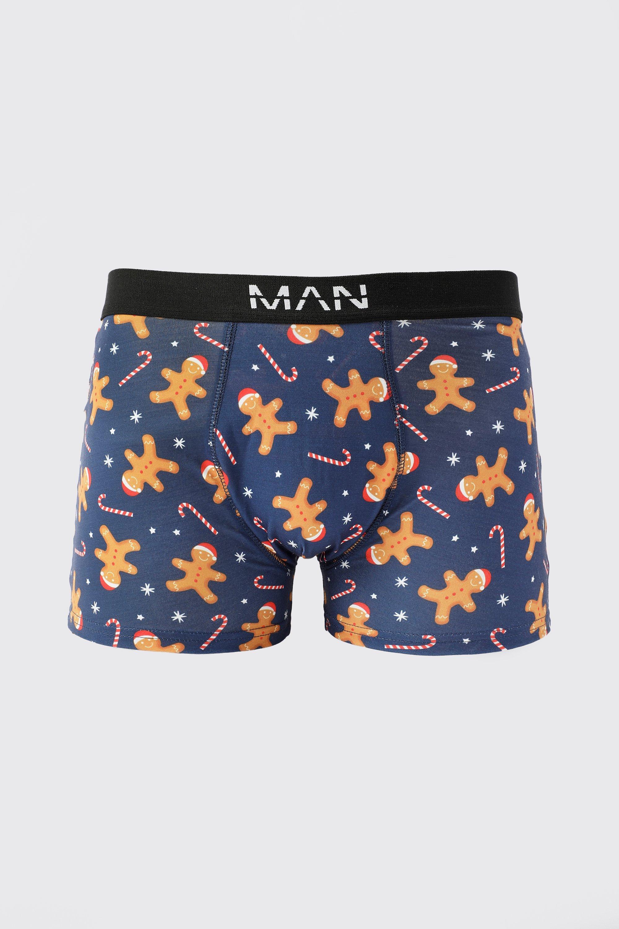 Christmas boxer hot sale shorts uk