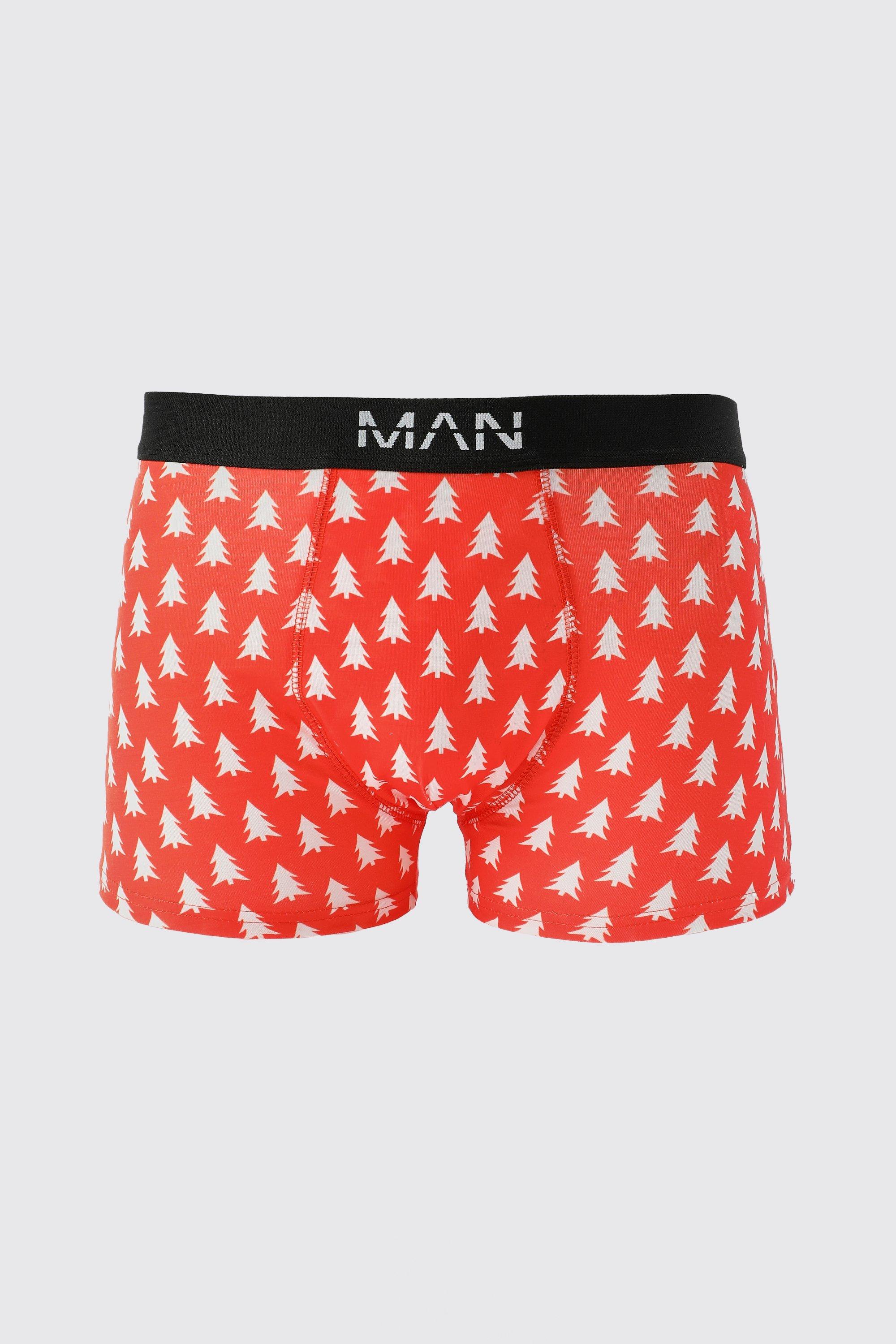 2 Pack Christmas Boxers In Giftbox