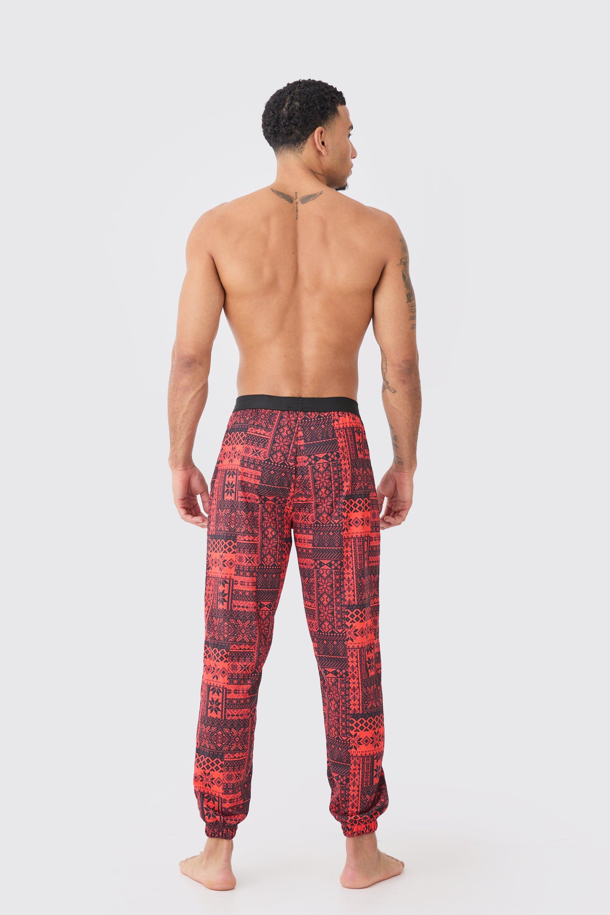 Fairisle pyjama online bottoms