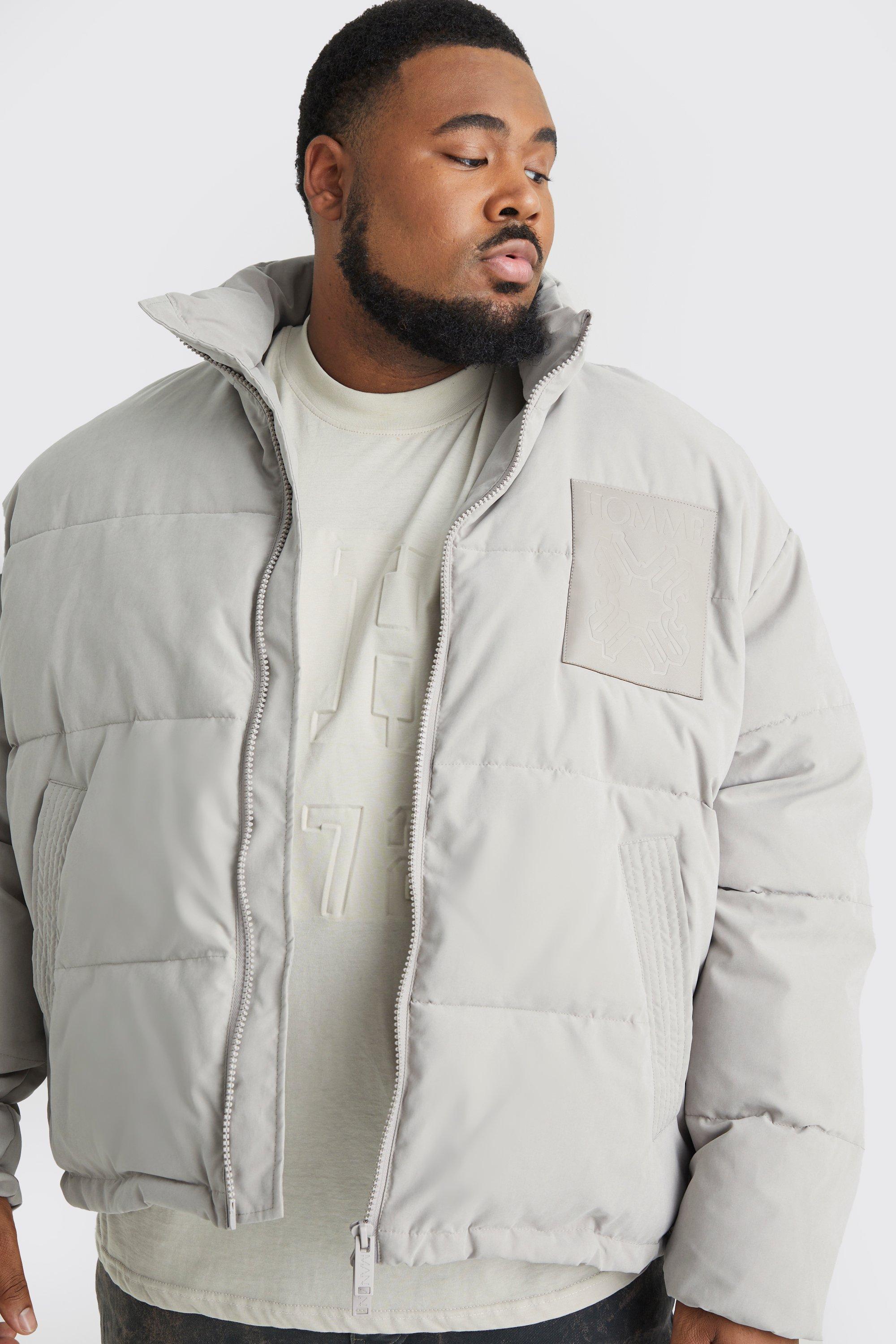 Nylon oversized 2025 puffer jacket