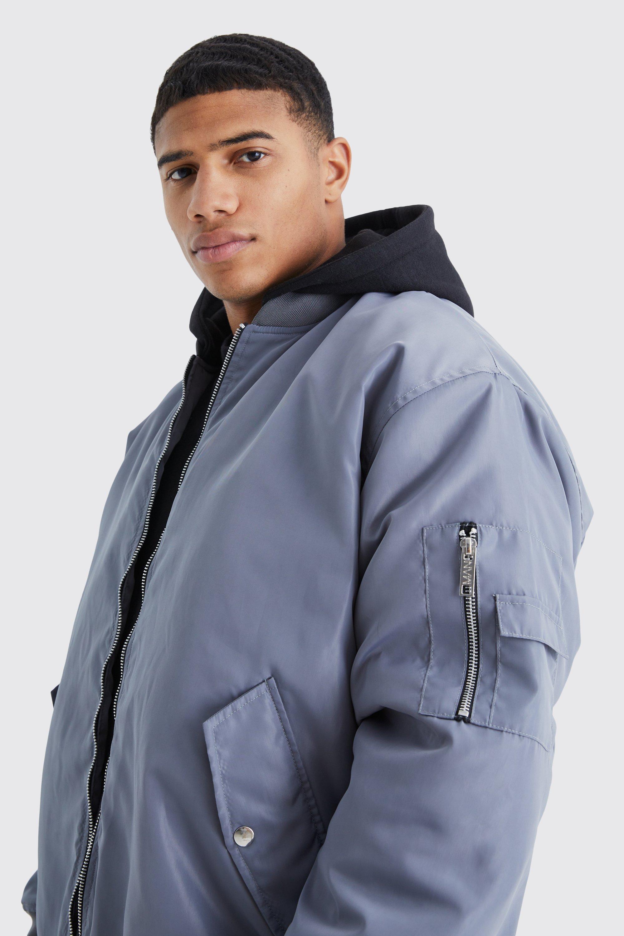 ジャケット・アウター dude9 MA-1 Hoodie Bomber dude9 MA-1 Hoodie Bomber
