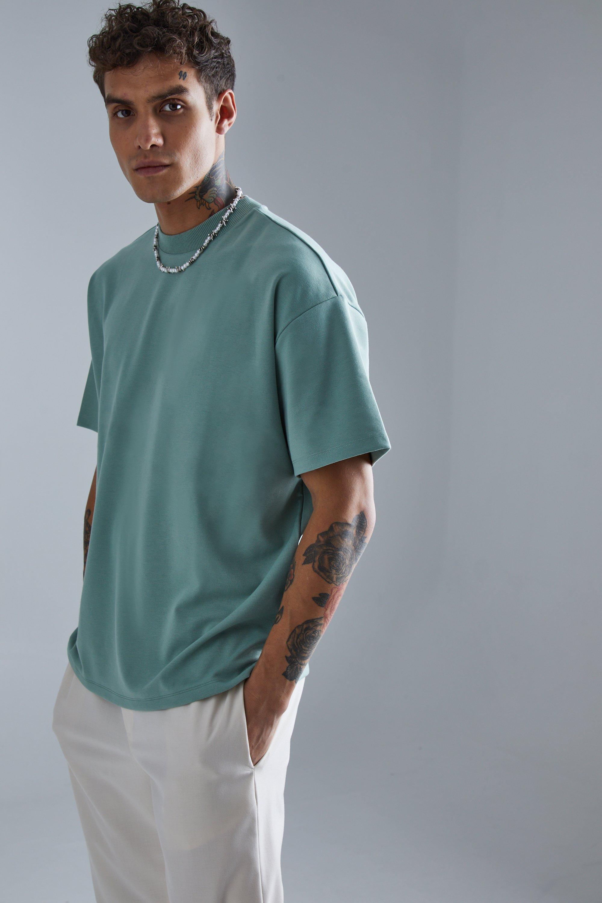 South Beach Black/Mint Luxury Heavyweight Flared Sweatpants