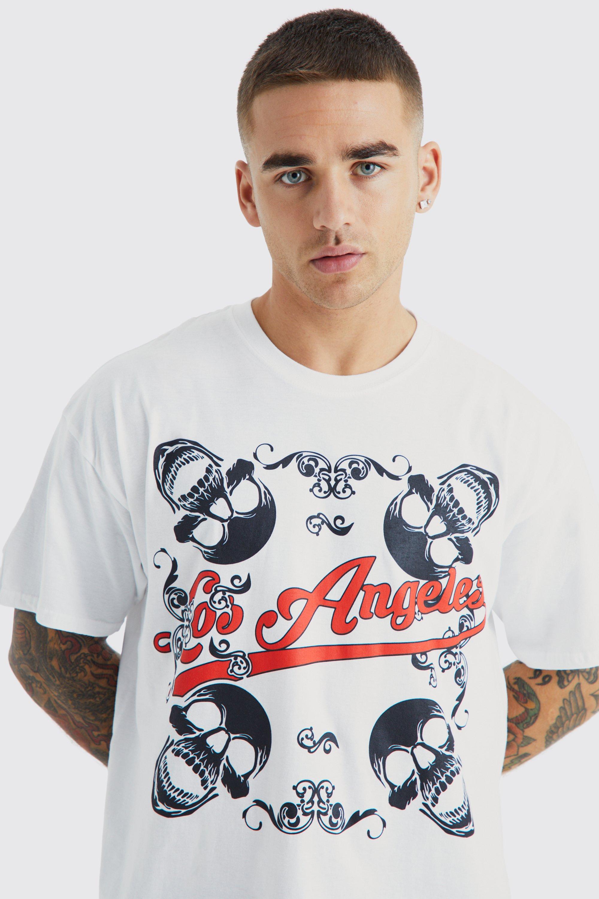 Oversized Los Angeles Graphic T-shirt