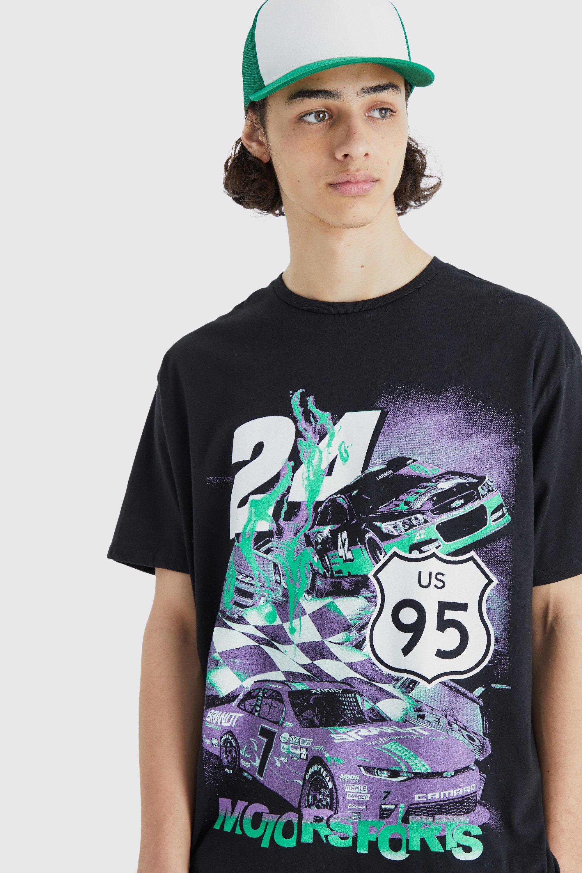 car graphic t shirt