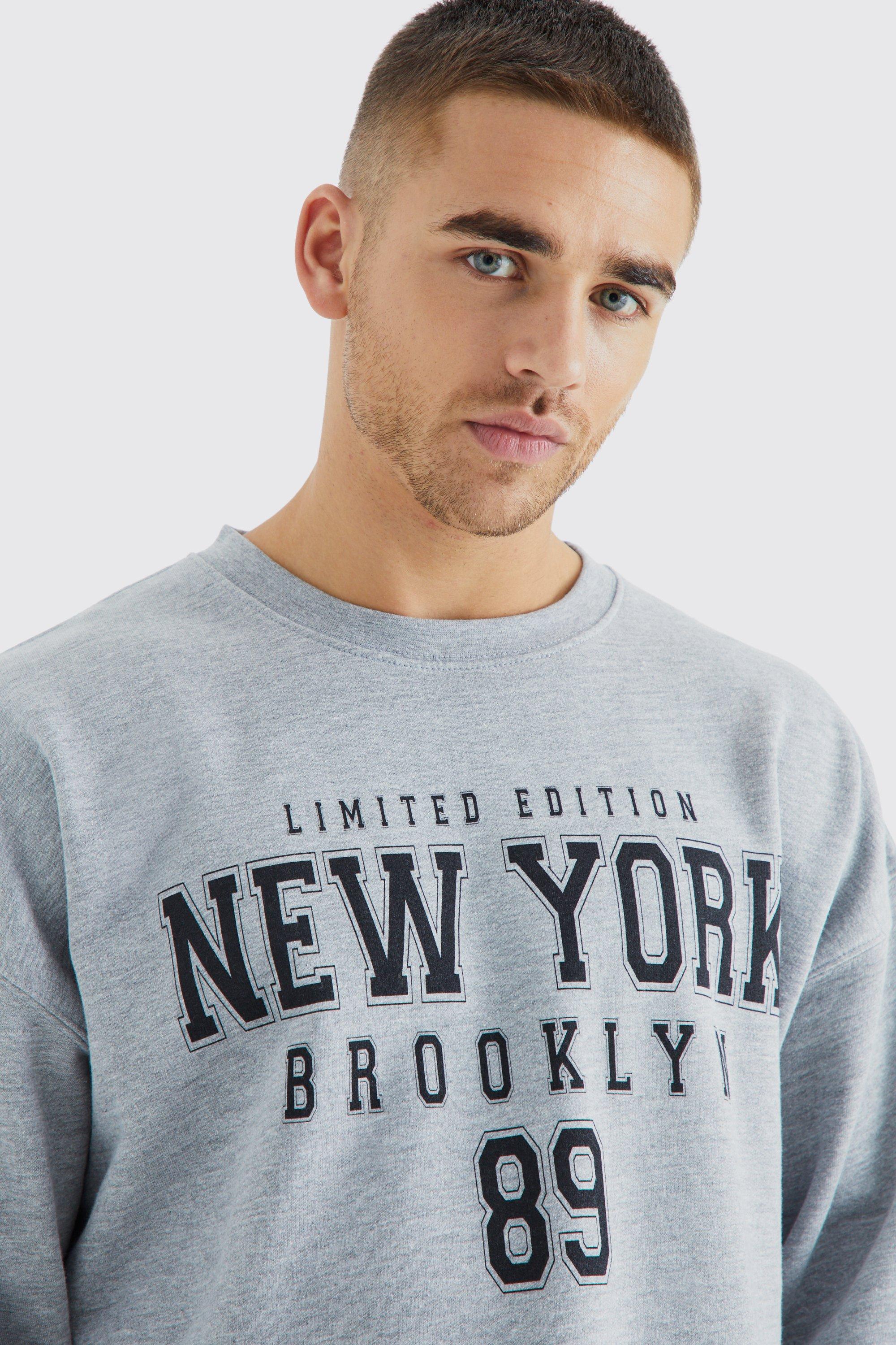 Boohoo discount grey sweatshirt