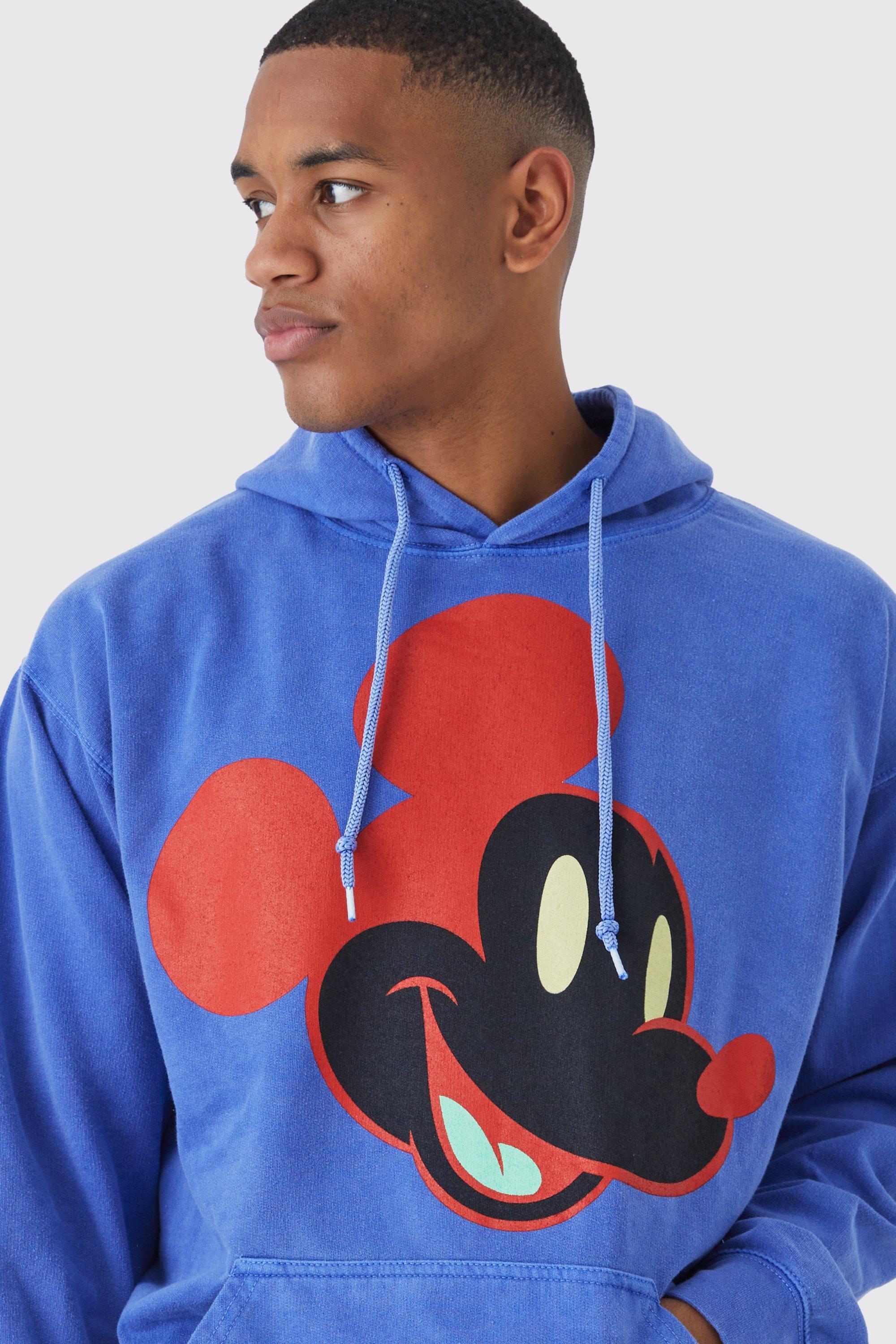 Red mickey mouse on sale hoodie