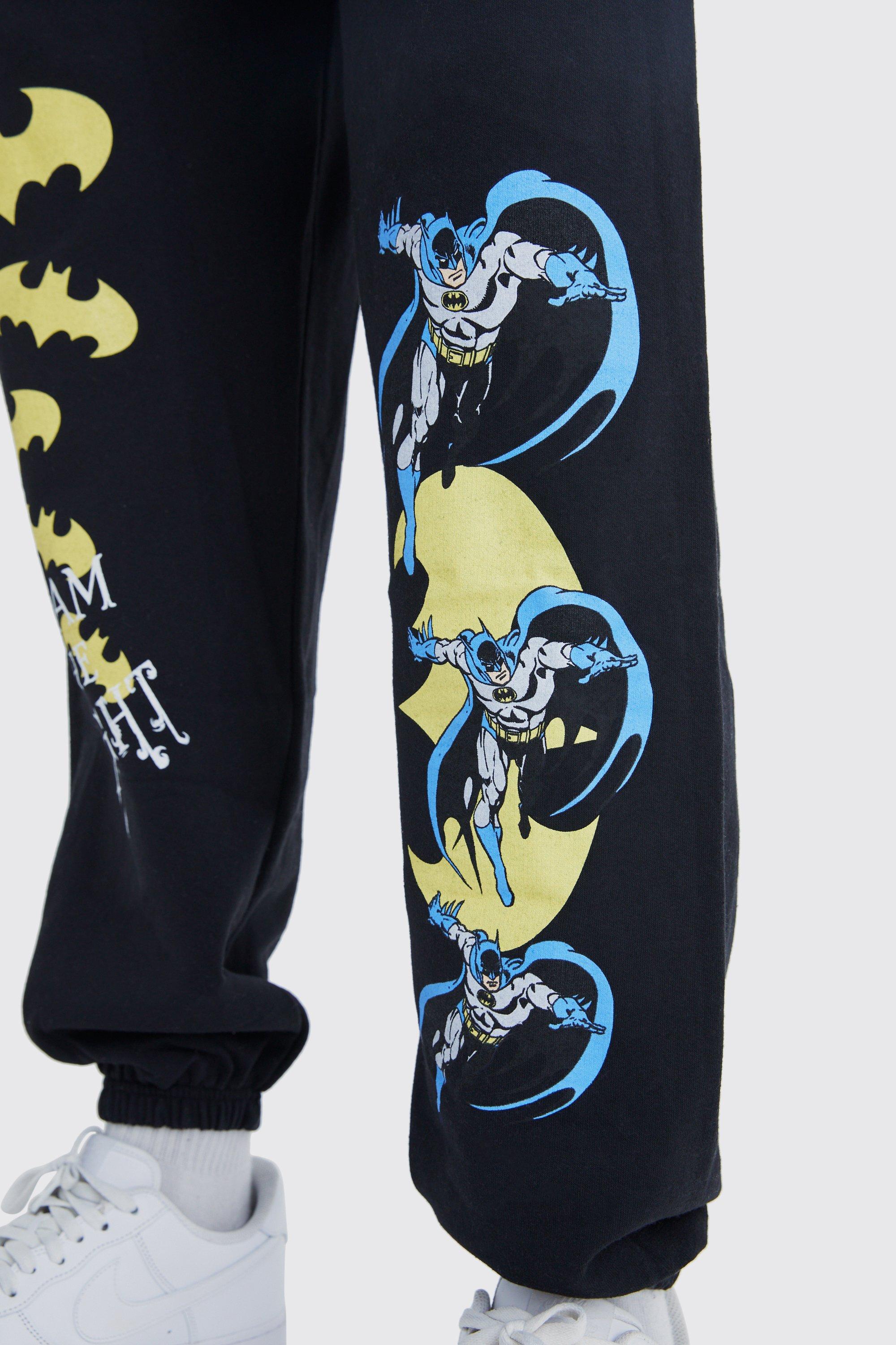 Batman License Joggers boohoo