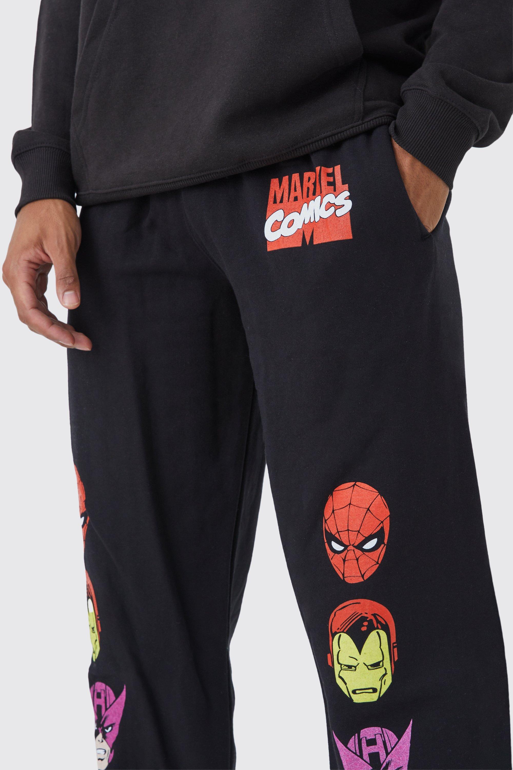 Jogginghose mit lizenziertem Marvel Print