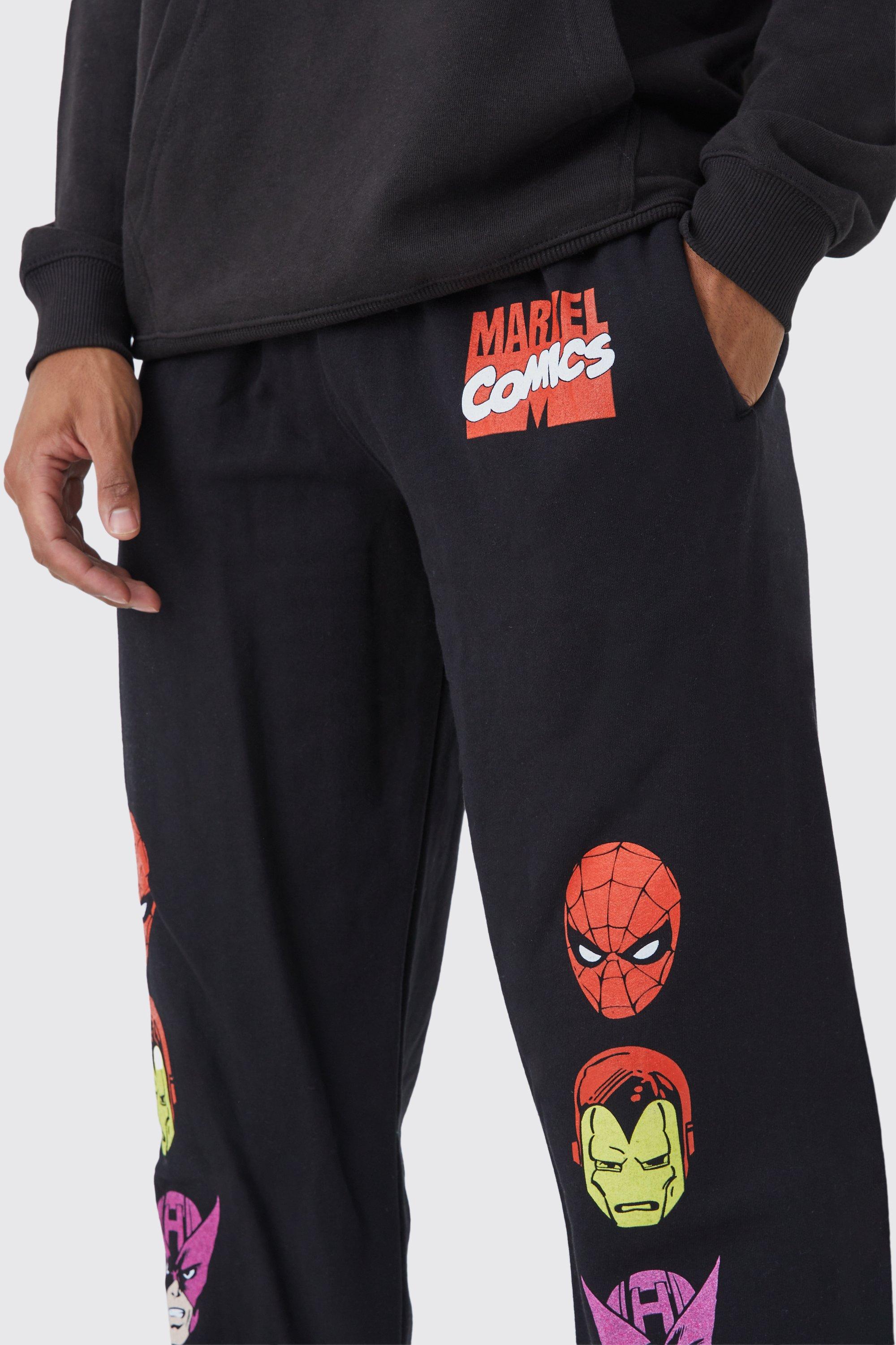 Marvel on sale jogging bottoms